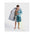 dryrobe advance long-sleeve blue and light gray dressing robe