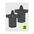 DRYROBE Handtuchmantel Bio-Baumwolle