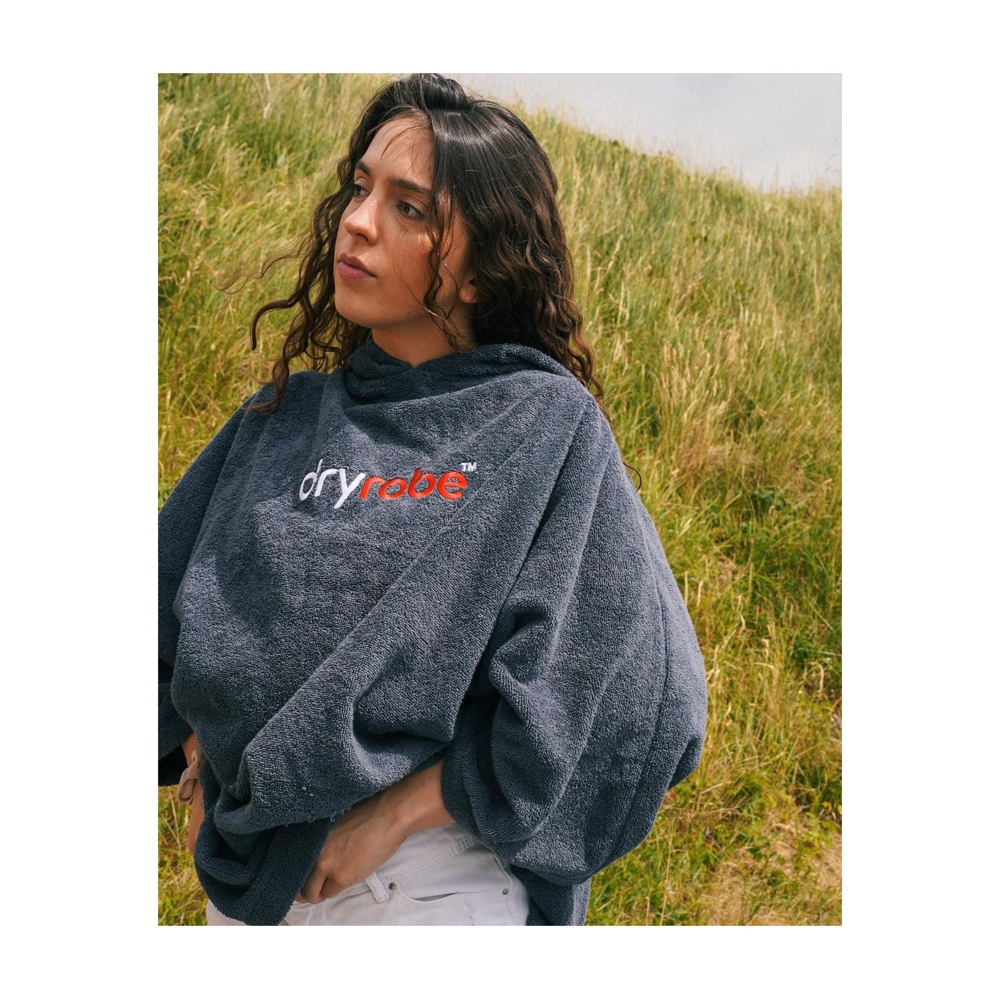 DRYROBE Handtuchmantel Bio-Baumwolle