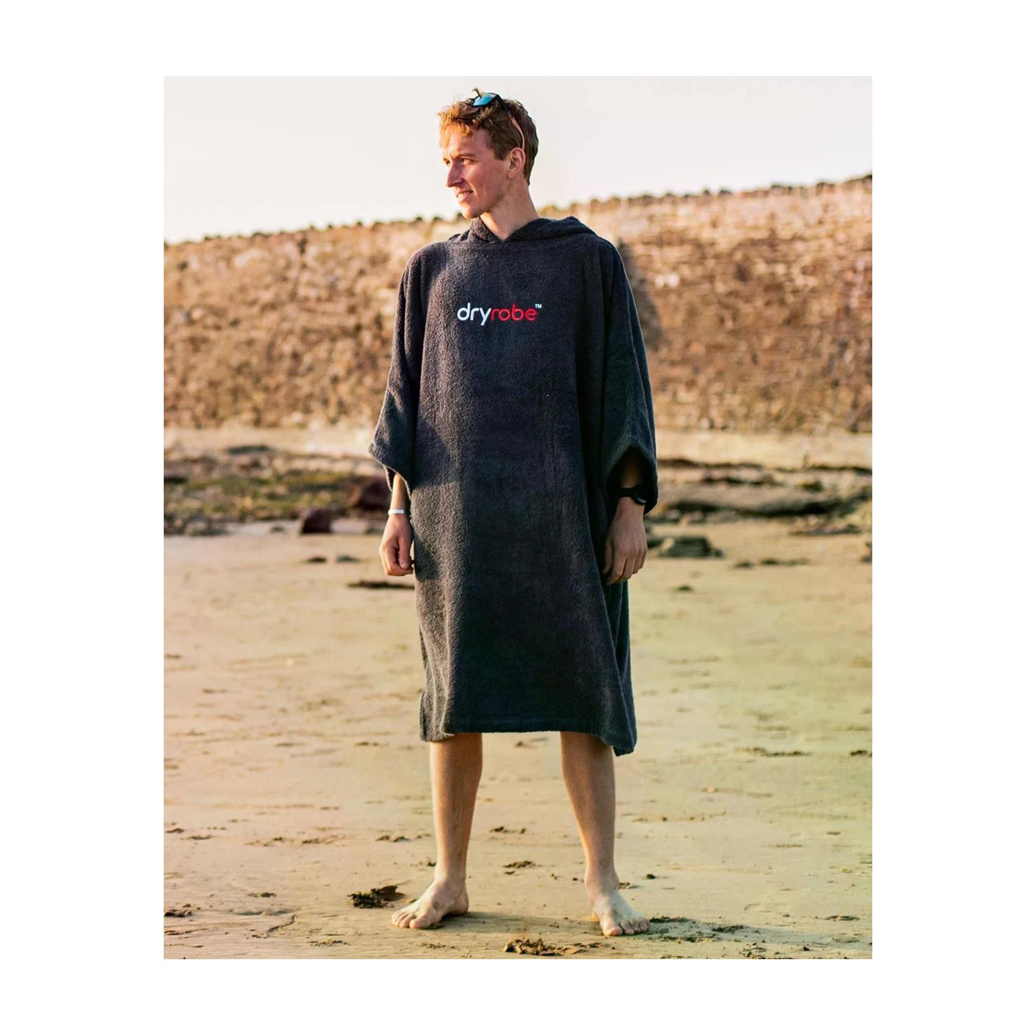 DRYROBE Handtuchmantel Bio-Baumwolle