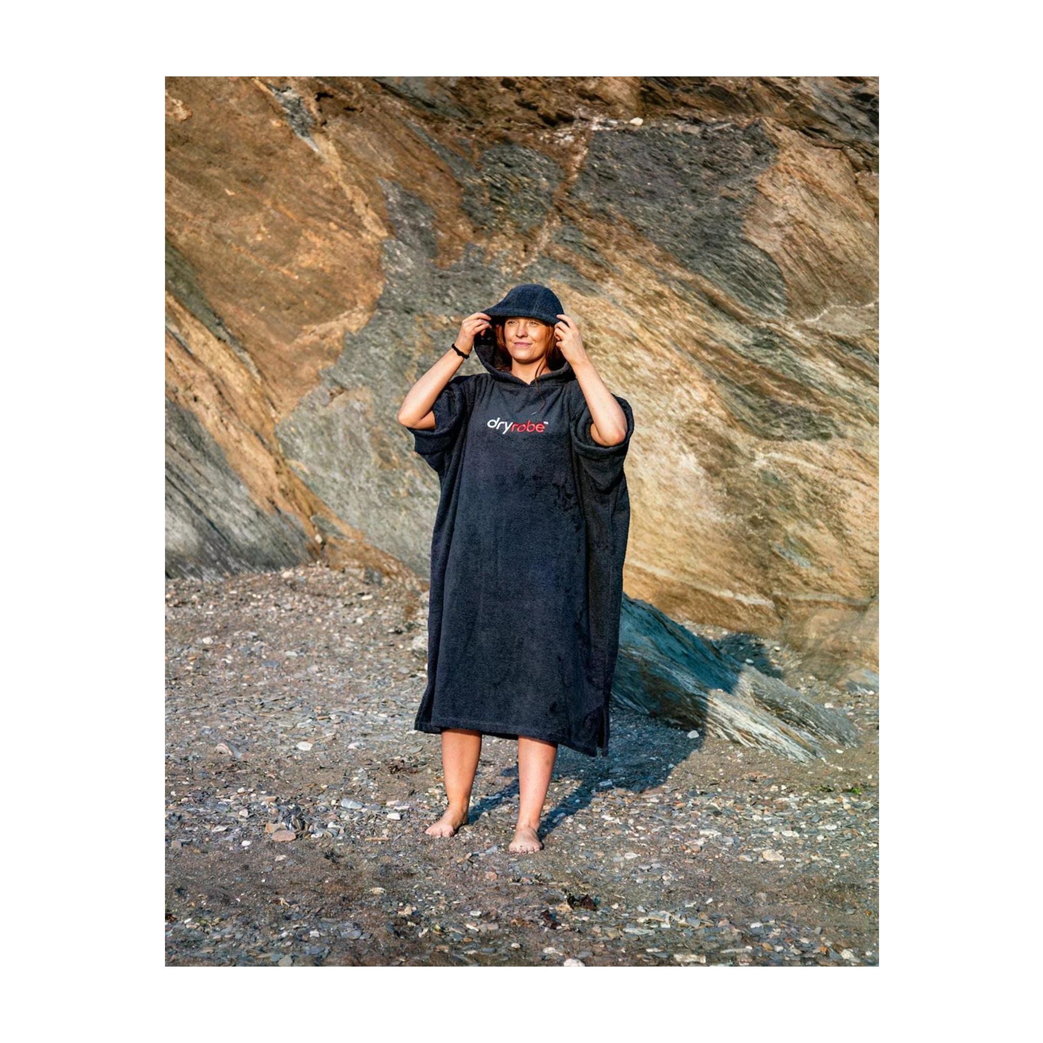 DRYROBE Handtuchmantel Bio-Baumwolle