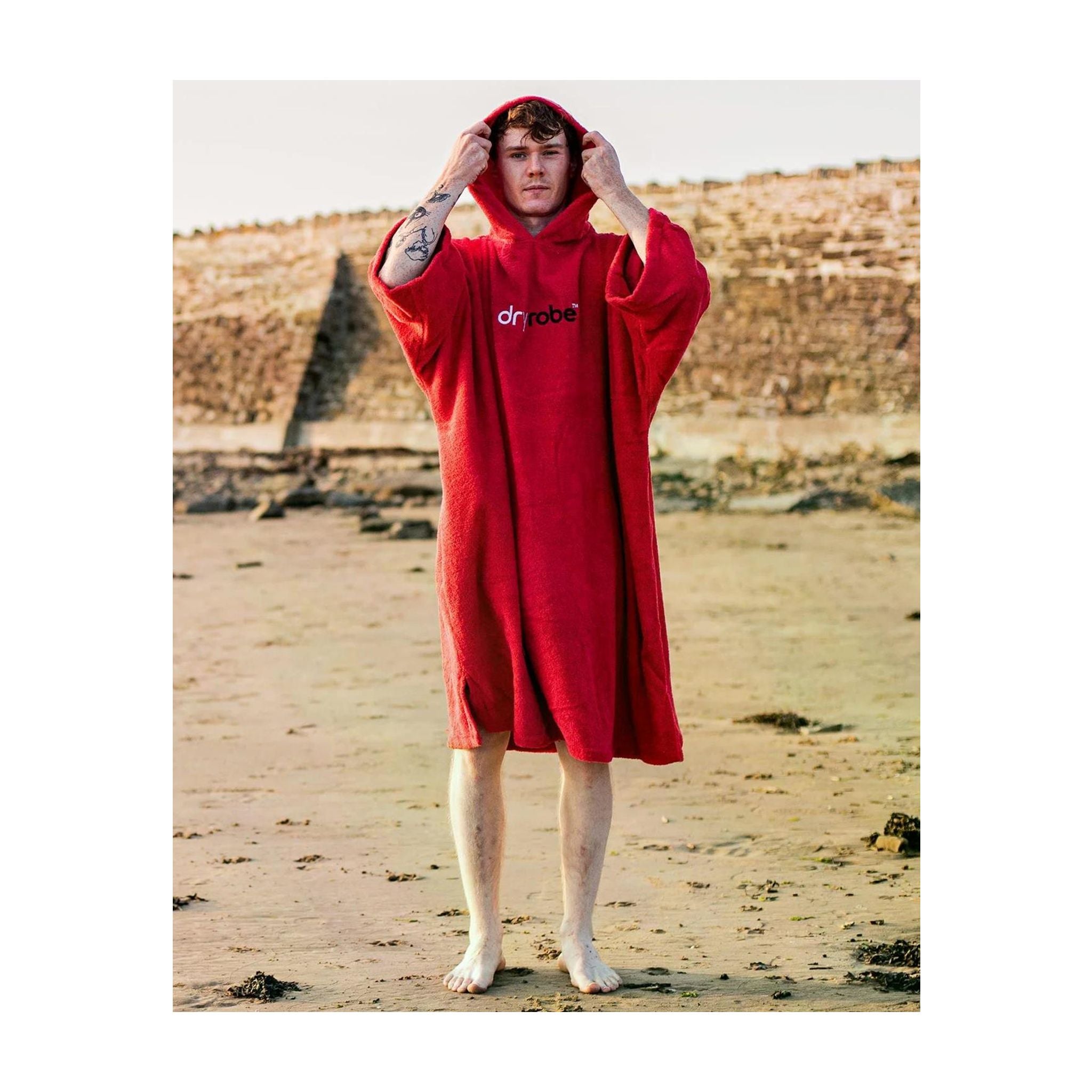 DRYROBE Handtuchmantel Bio-Baumwolle