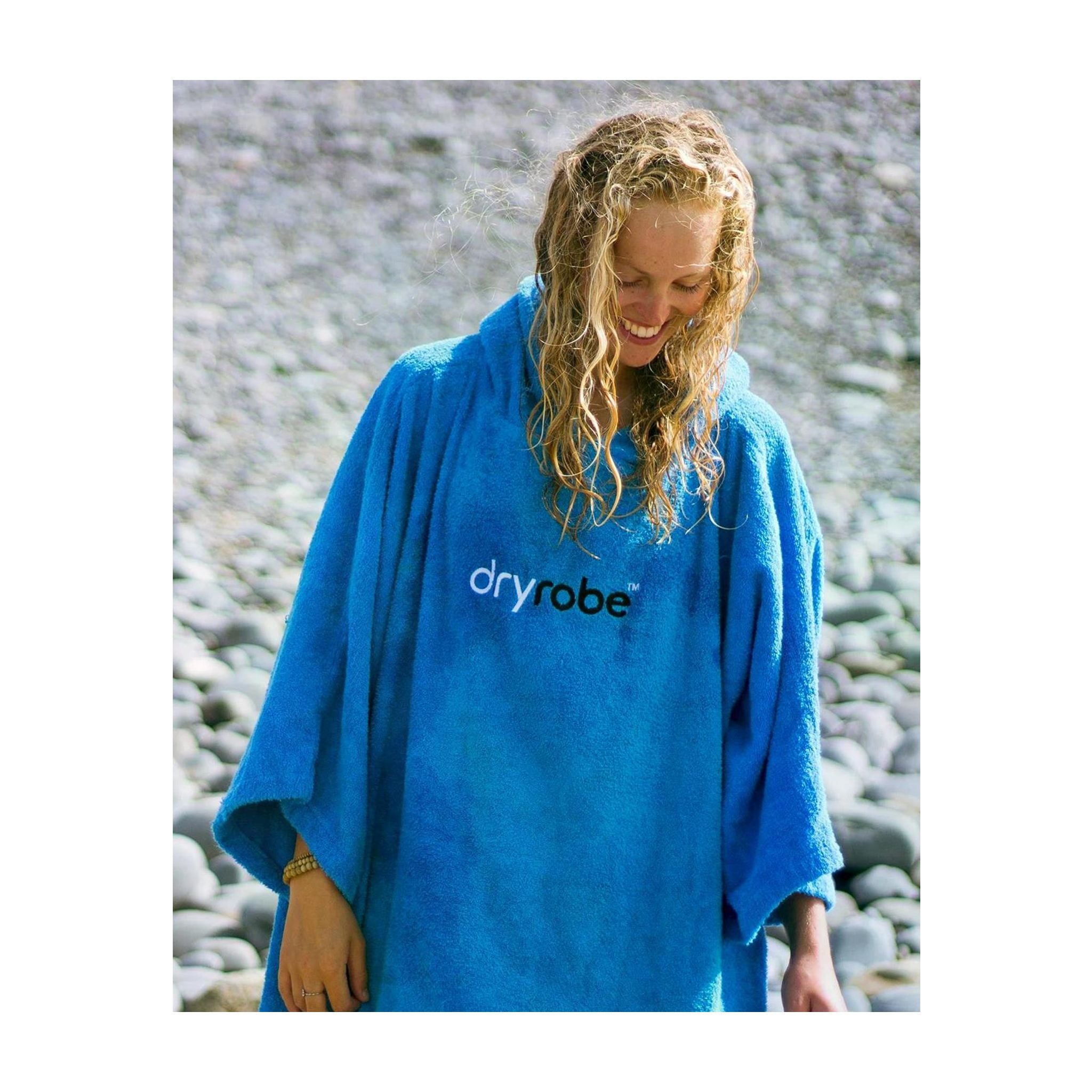 DRYROBE Handtuchmantel Bio-Baumwolle