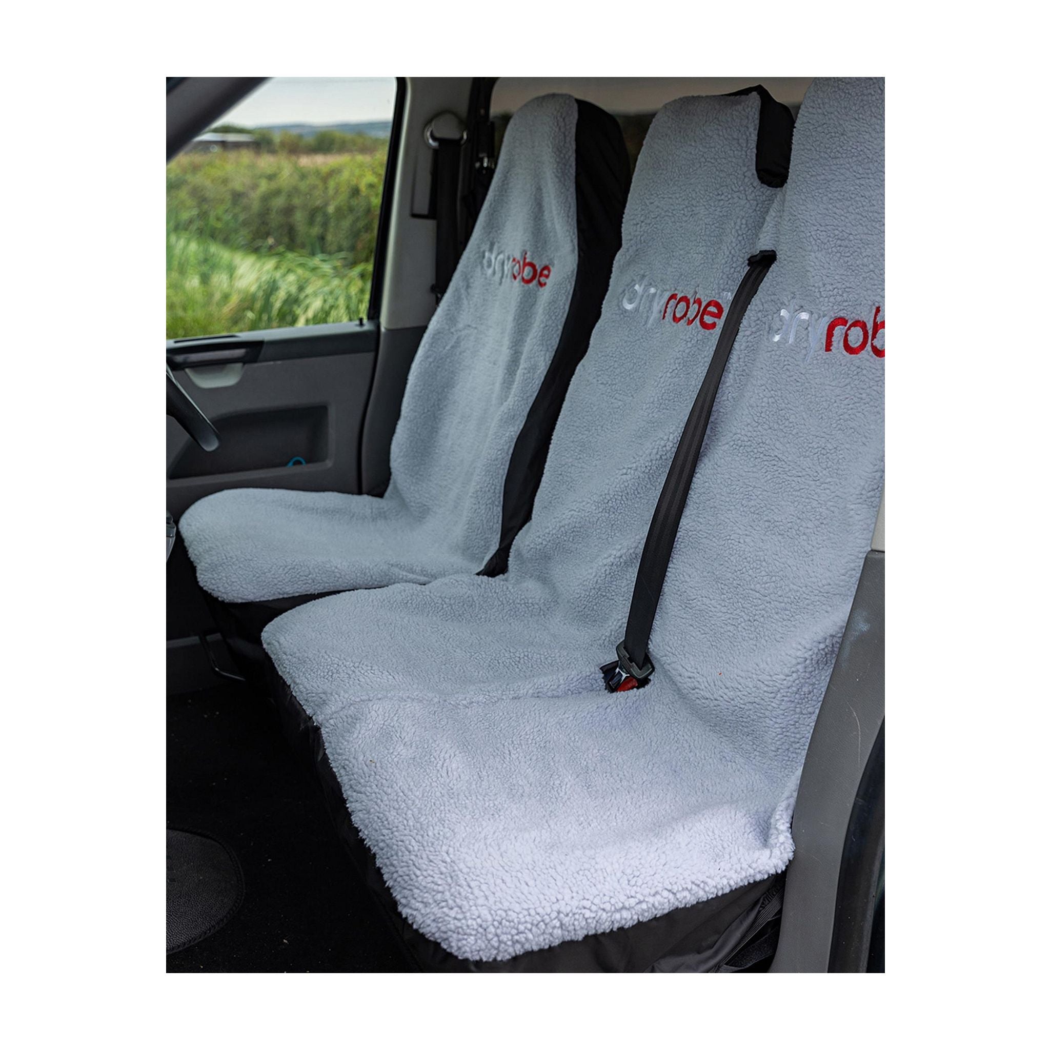 DRYROBE car seat cover double seat black gray