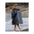 DRYROBE Advance Long Sleeve KIDS Gray Orange 10-13 Grau Orange