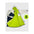 DRYROBE Advance Long Sleeve KIDS Anthrazit Lime