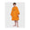 DRYROBE towel coat Bio KIDS Orange