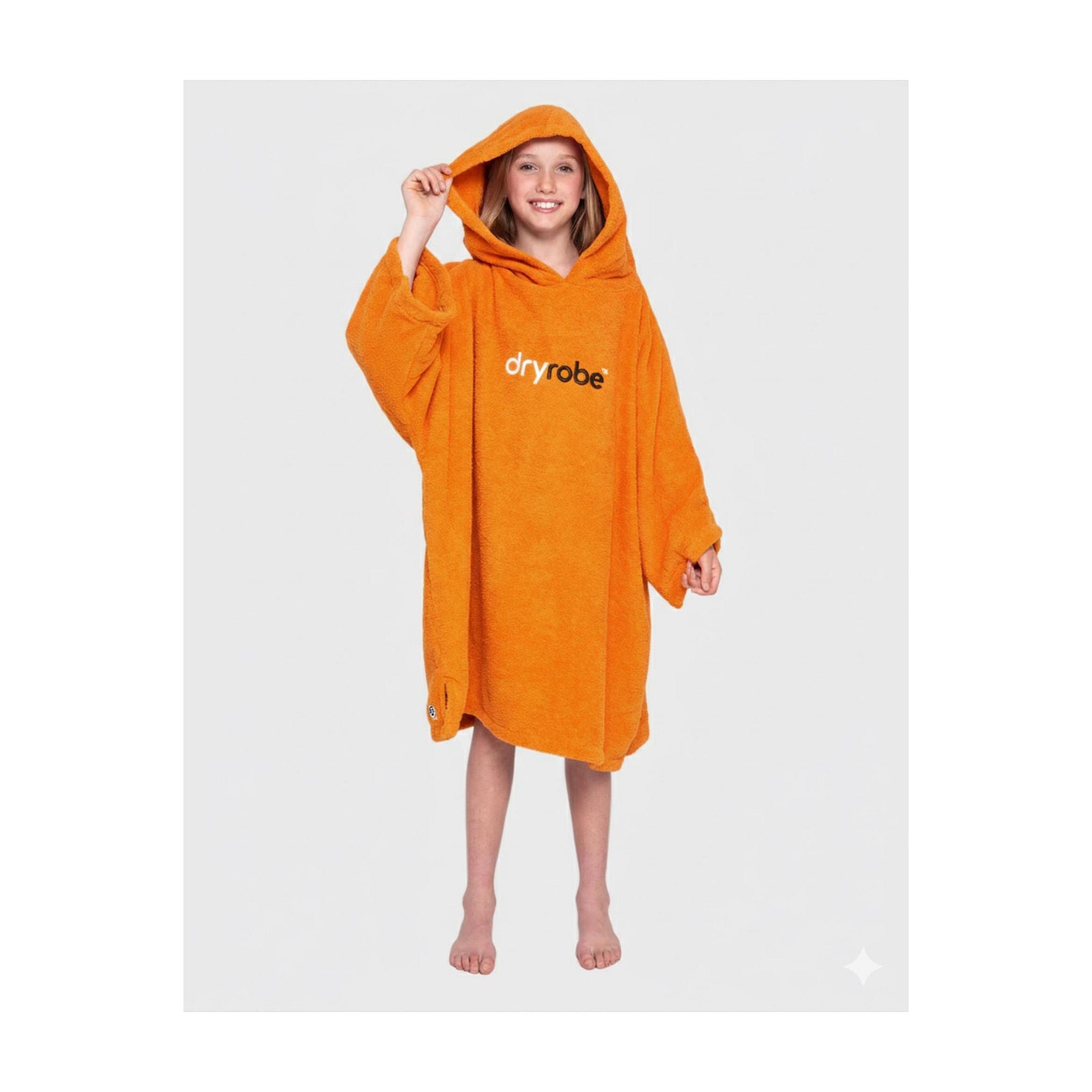 DRYROBE towel coat Bio KIDS Orange
