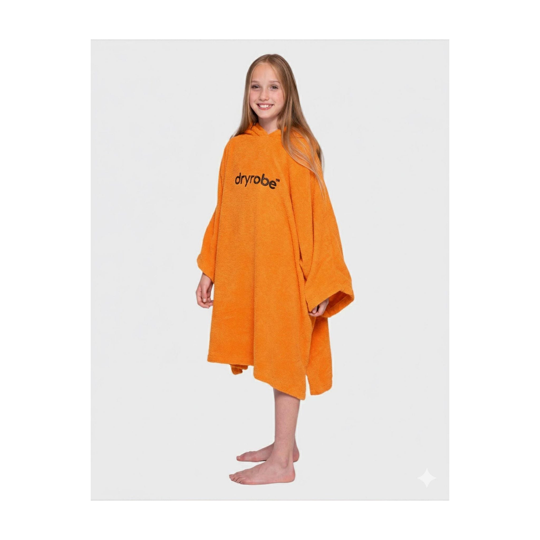 DRYROBE towel coat Bio KIDS Orange