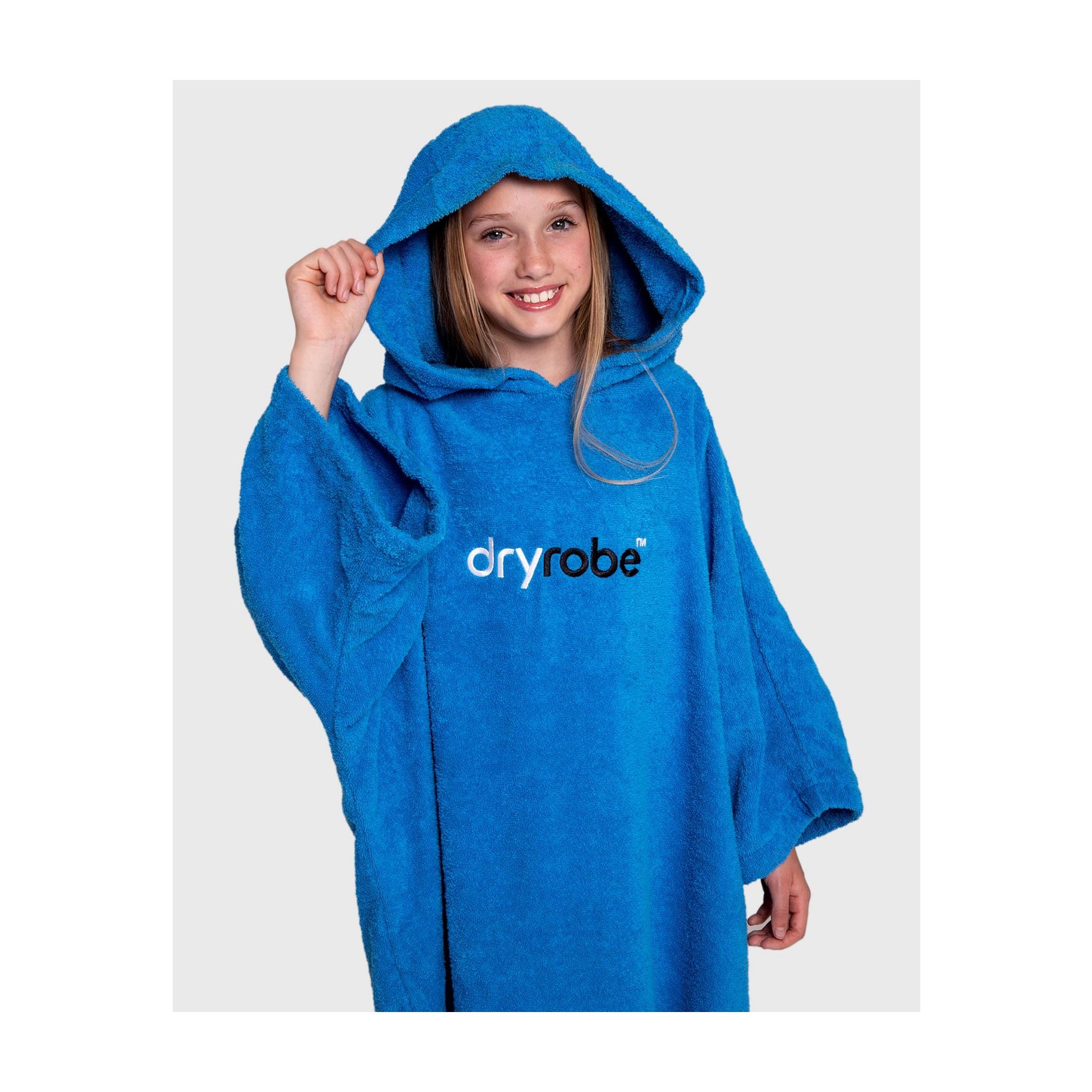 DRYROBE towel coat Bio KIDS Blue 10-13