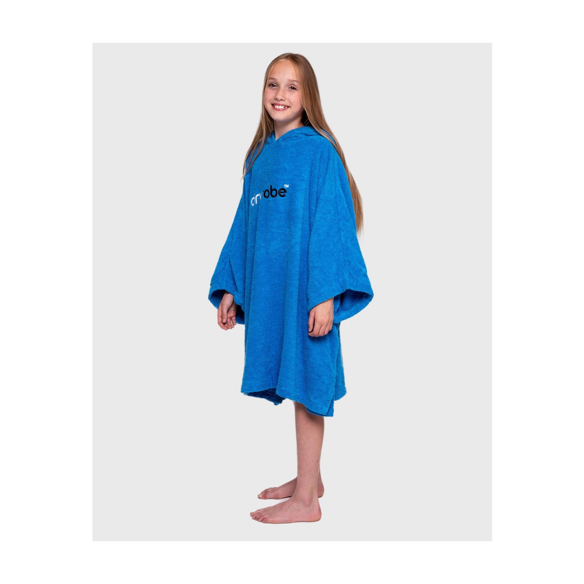 DRYROBE towel coat Bio KIDS Blue 10-13
