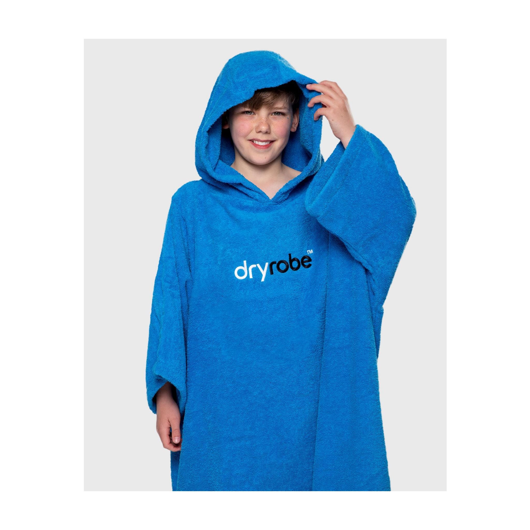 DRYROBE towel coat Bio KIDS Blue 10-13