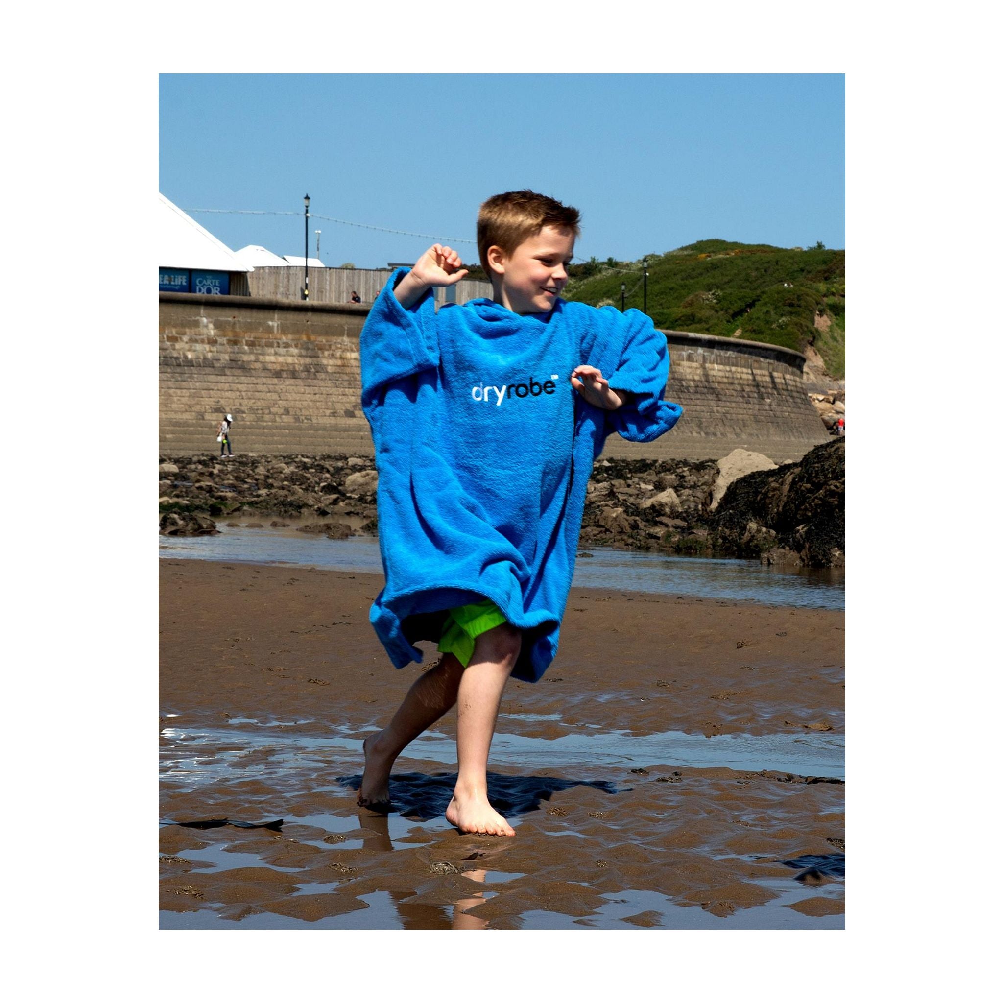 DRYROBE towel coat Bio KIDS Blue 10-13