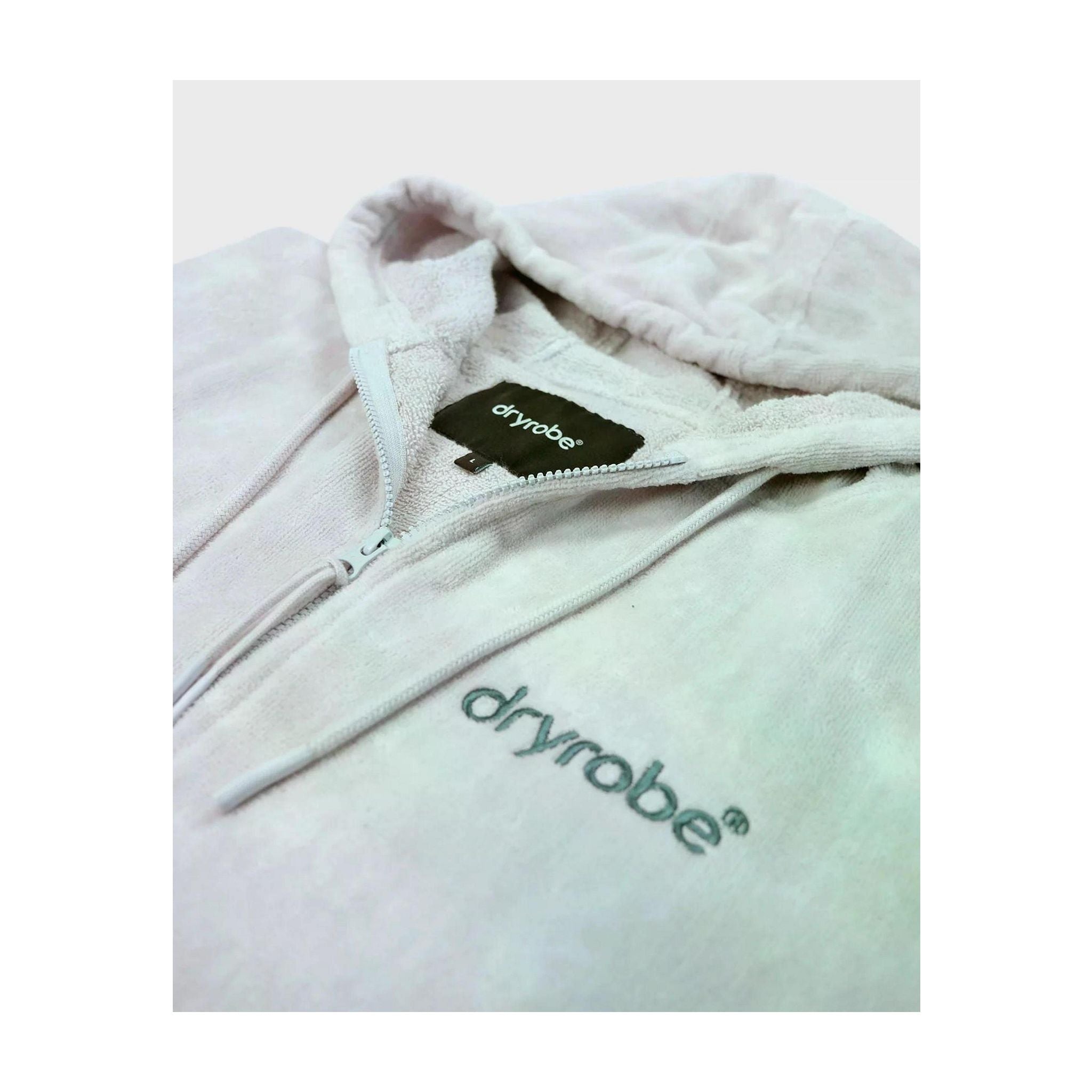 DRYROBE Fullzip Handtuchmantel Baumwolle