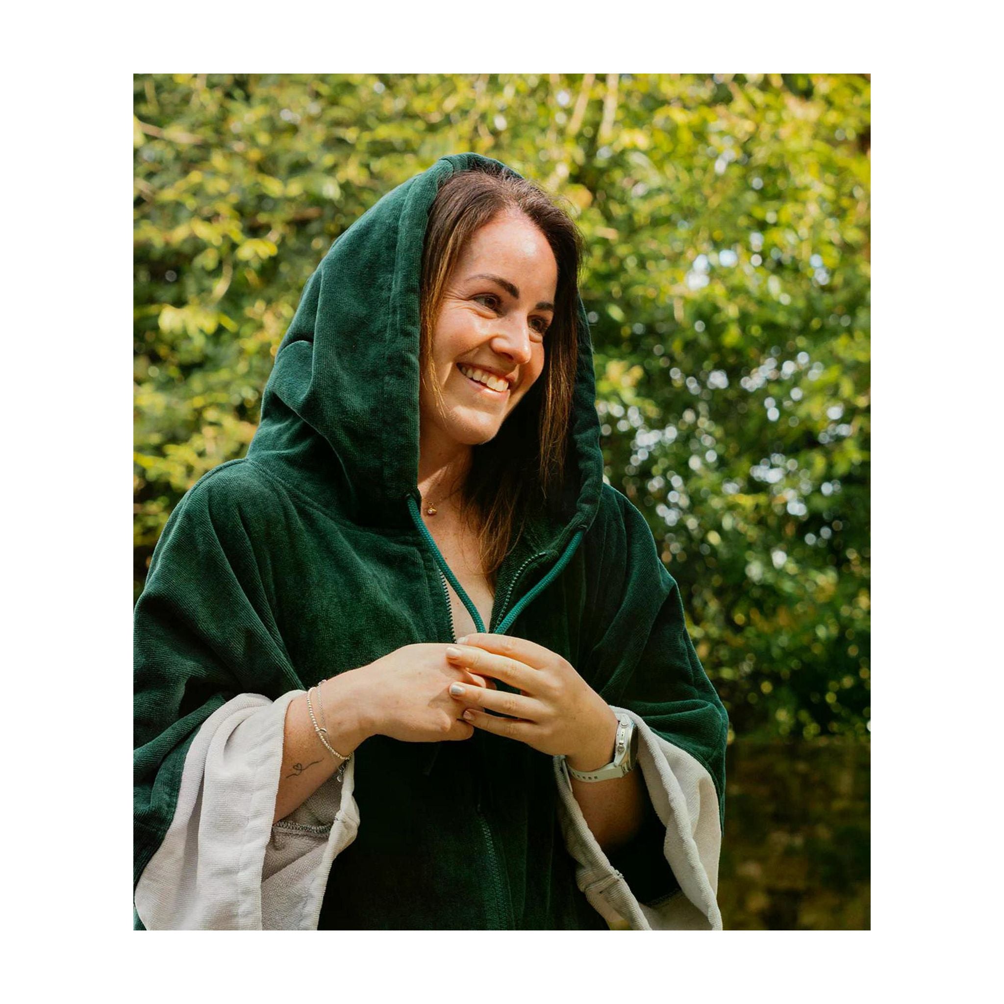 DRYROBE Fullzip Handtuchmantel