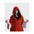 DRYROBE Fullzip cotton towel coat Orange Adult