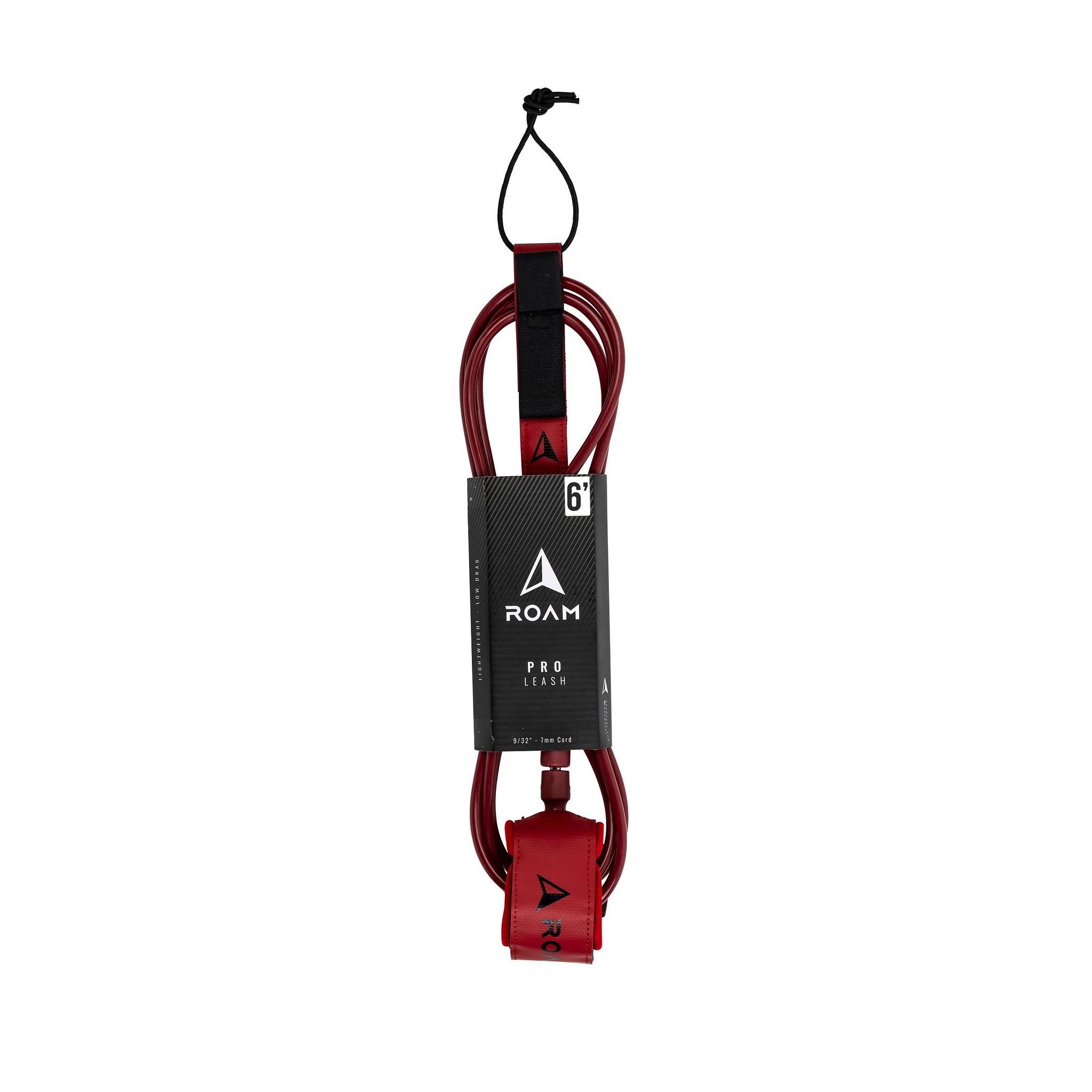 ROAM Surfboard Leash PRO Rot