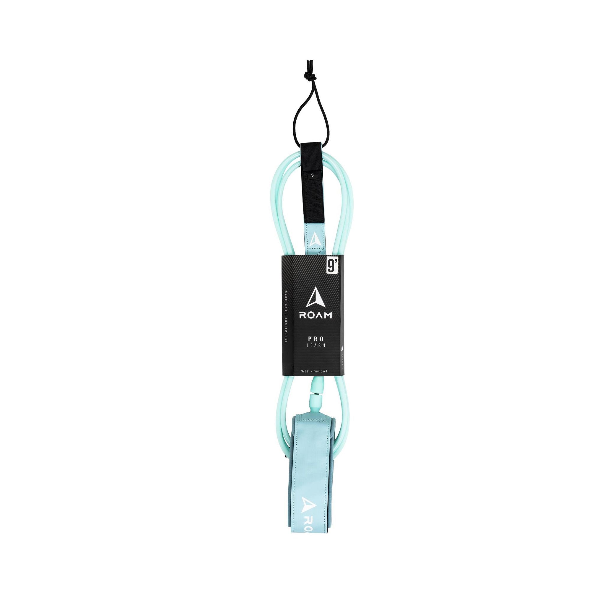 ROAM Surfboard Leash PRO 9.0 Turquoise