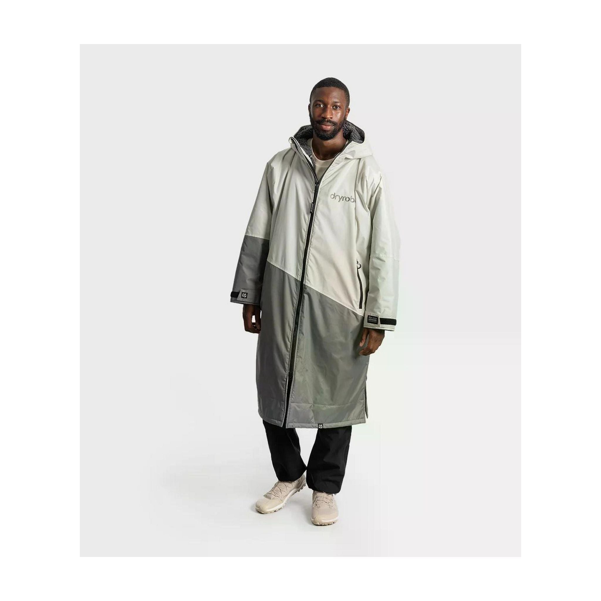 DRYROBE Advance Long Sleeve Stone XL Grau Adult