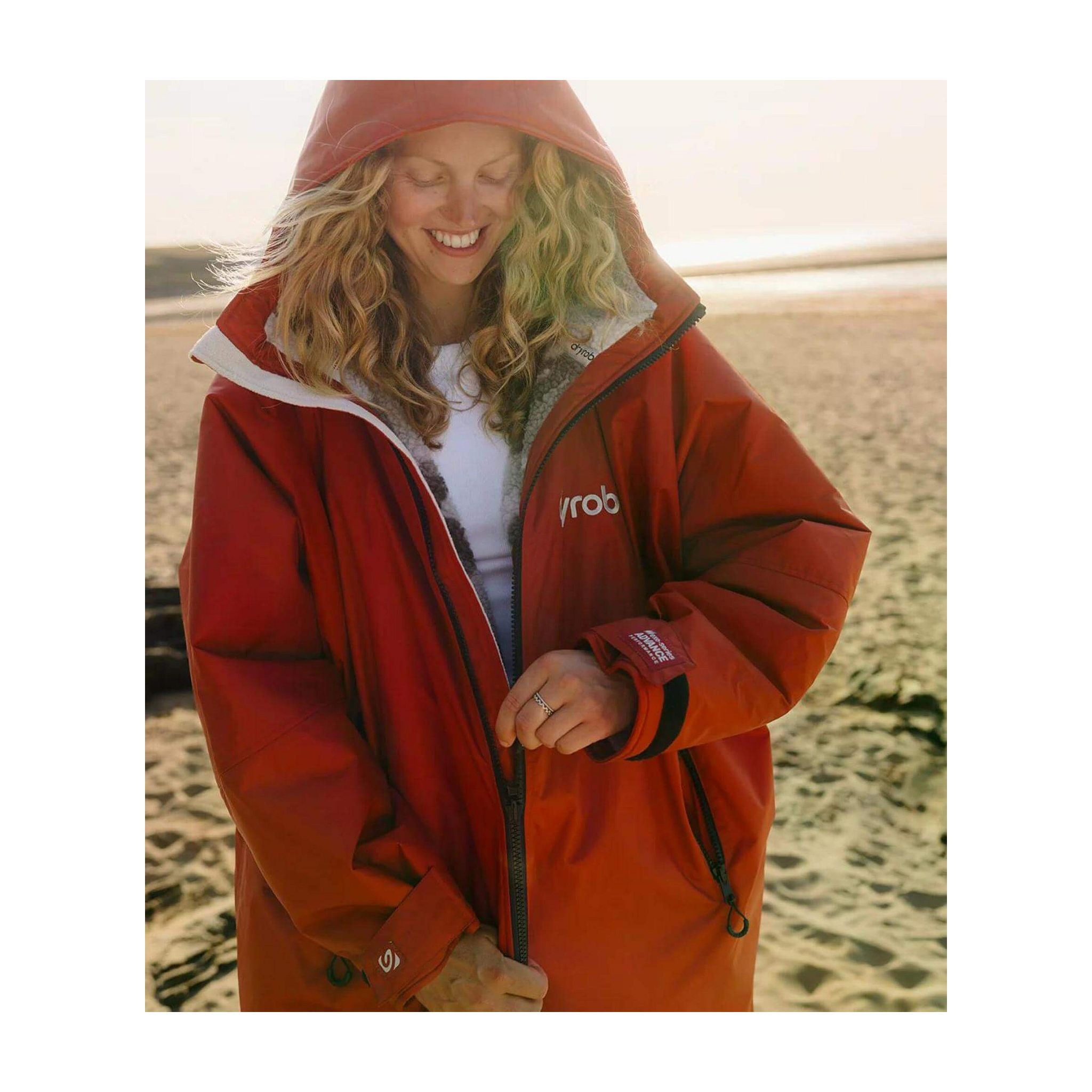DRYROBE Advance Long Sleeve Burnt Orange XL Adult