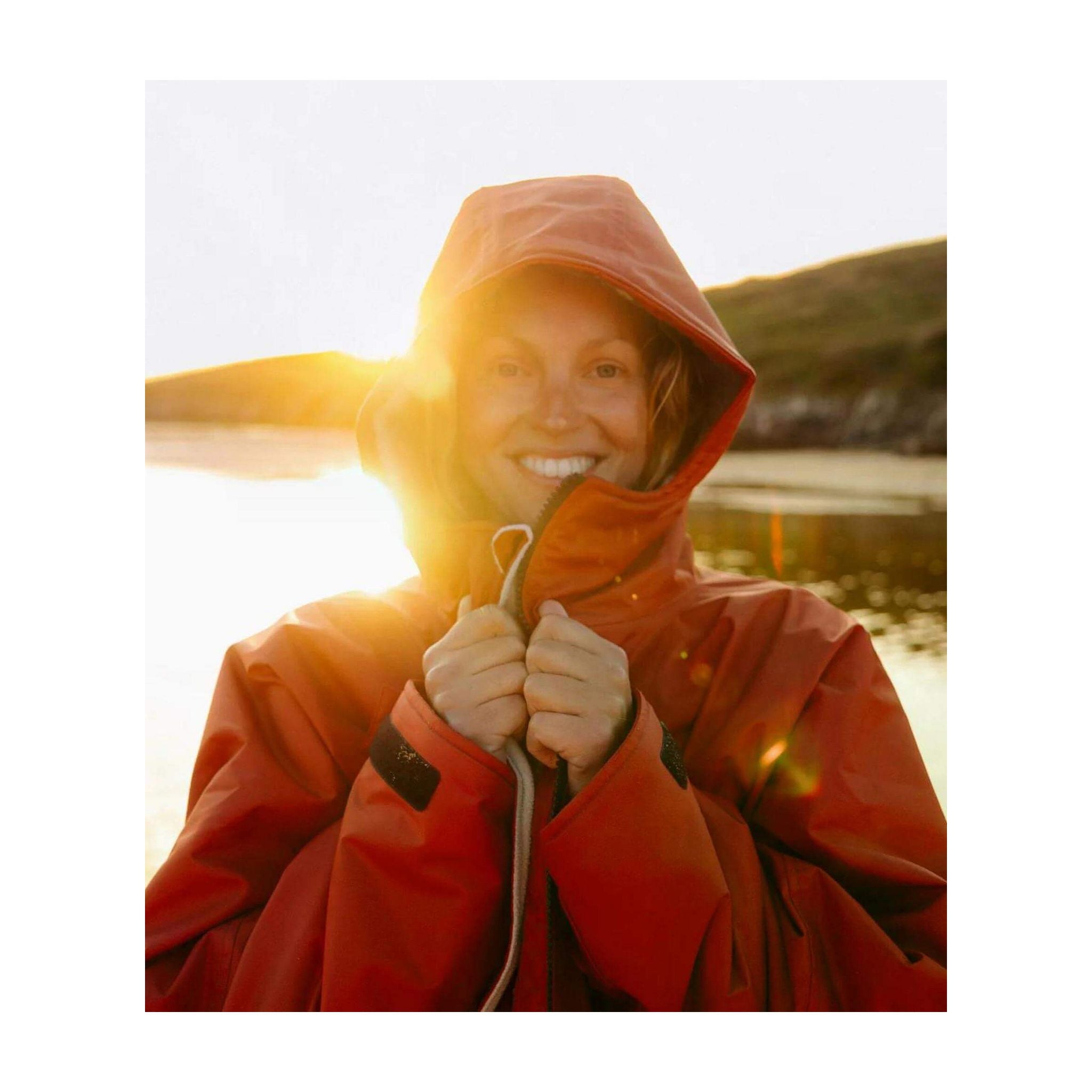 DRYROBE Advance Long Sleeve Burnt Orange XL Adult