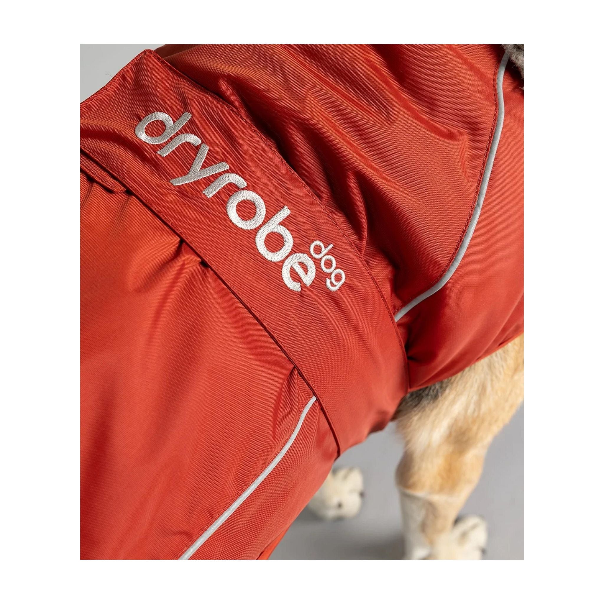DRYROBE Dog Coat. Burnt Orange. XXL Dogs