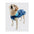 DRYROBE Dog Coat. Blue Camo. XXXL Dogs