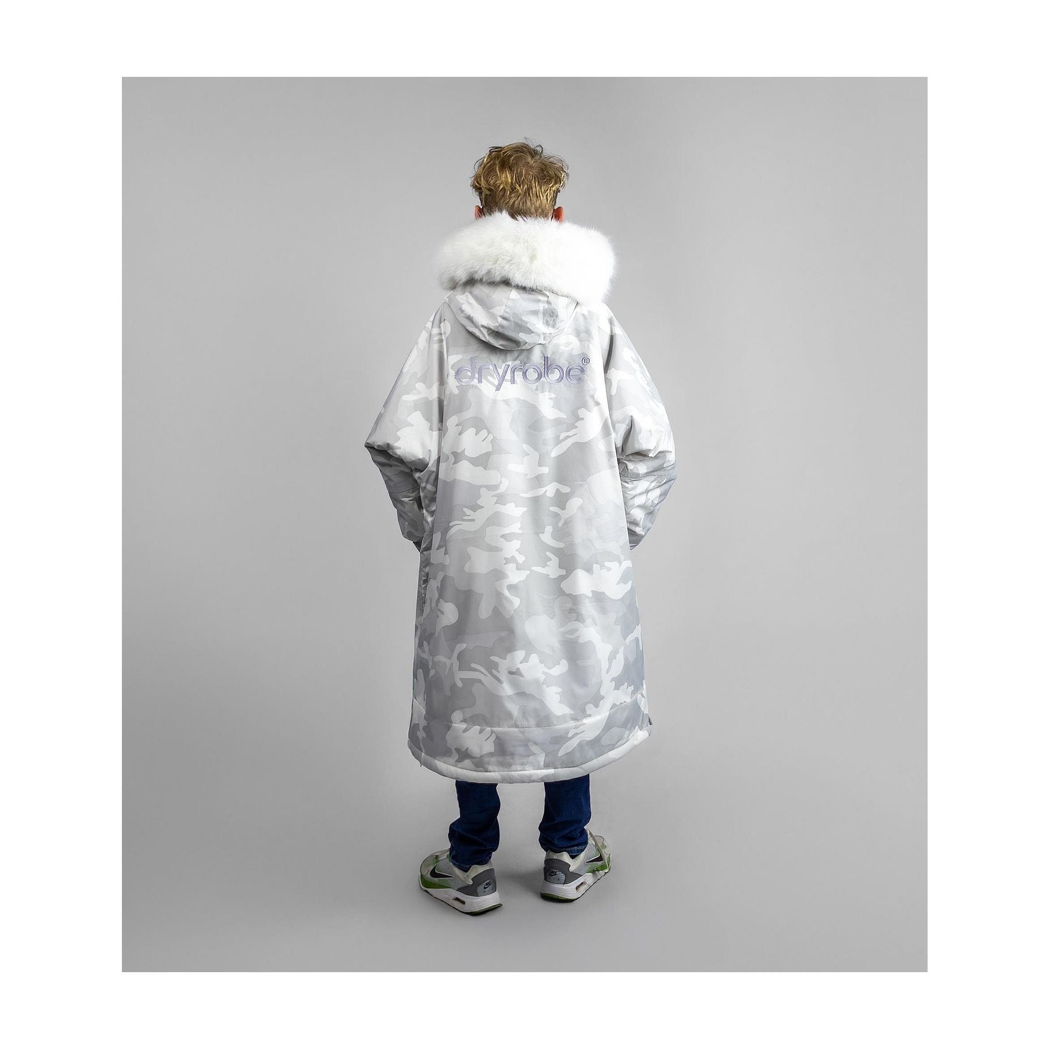 DRYROBE Advance Long Sleeve KIDS Alpine White 10-13