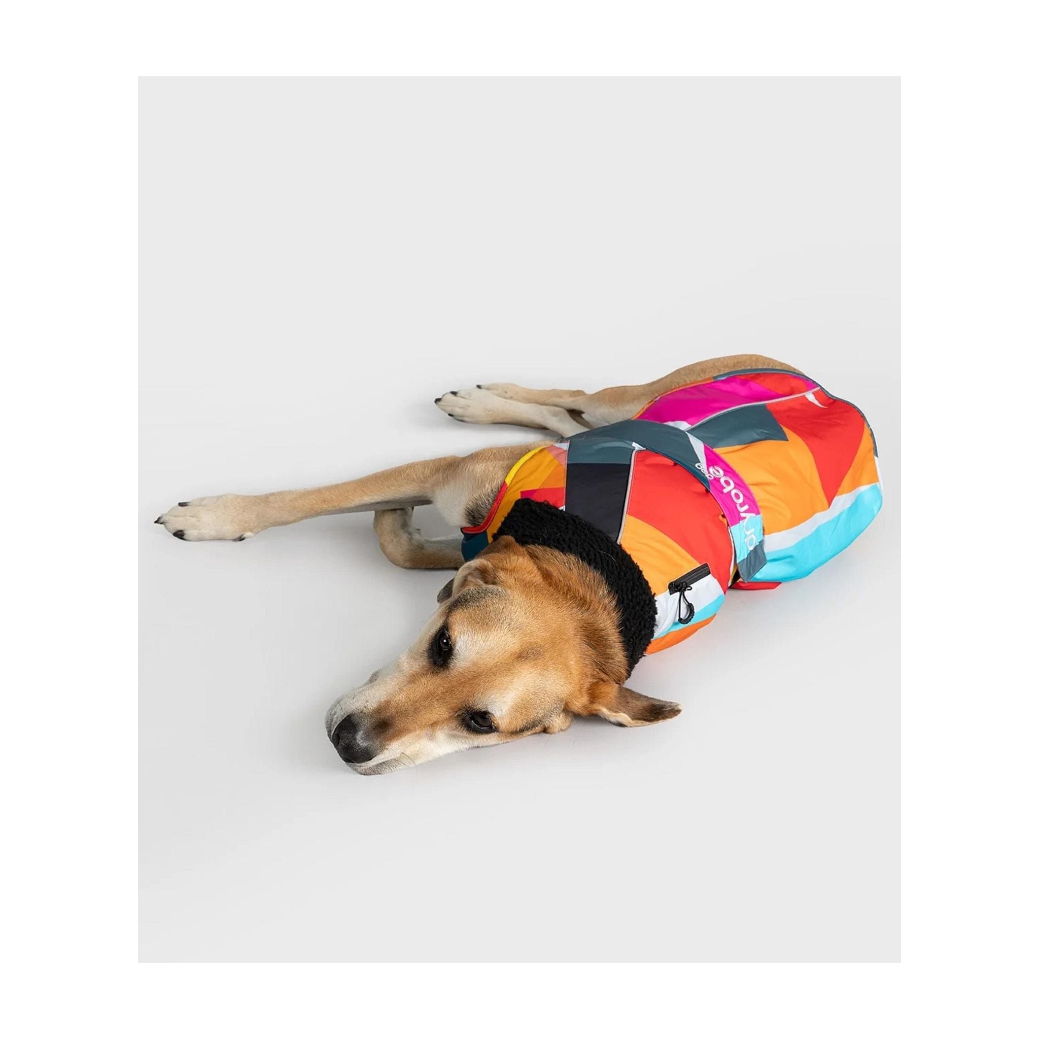 DRYROBE Dog Coat Abstract XXXL Multicolor Dogs