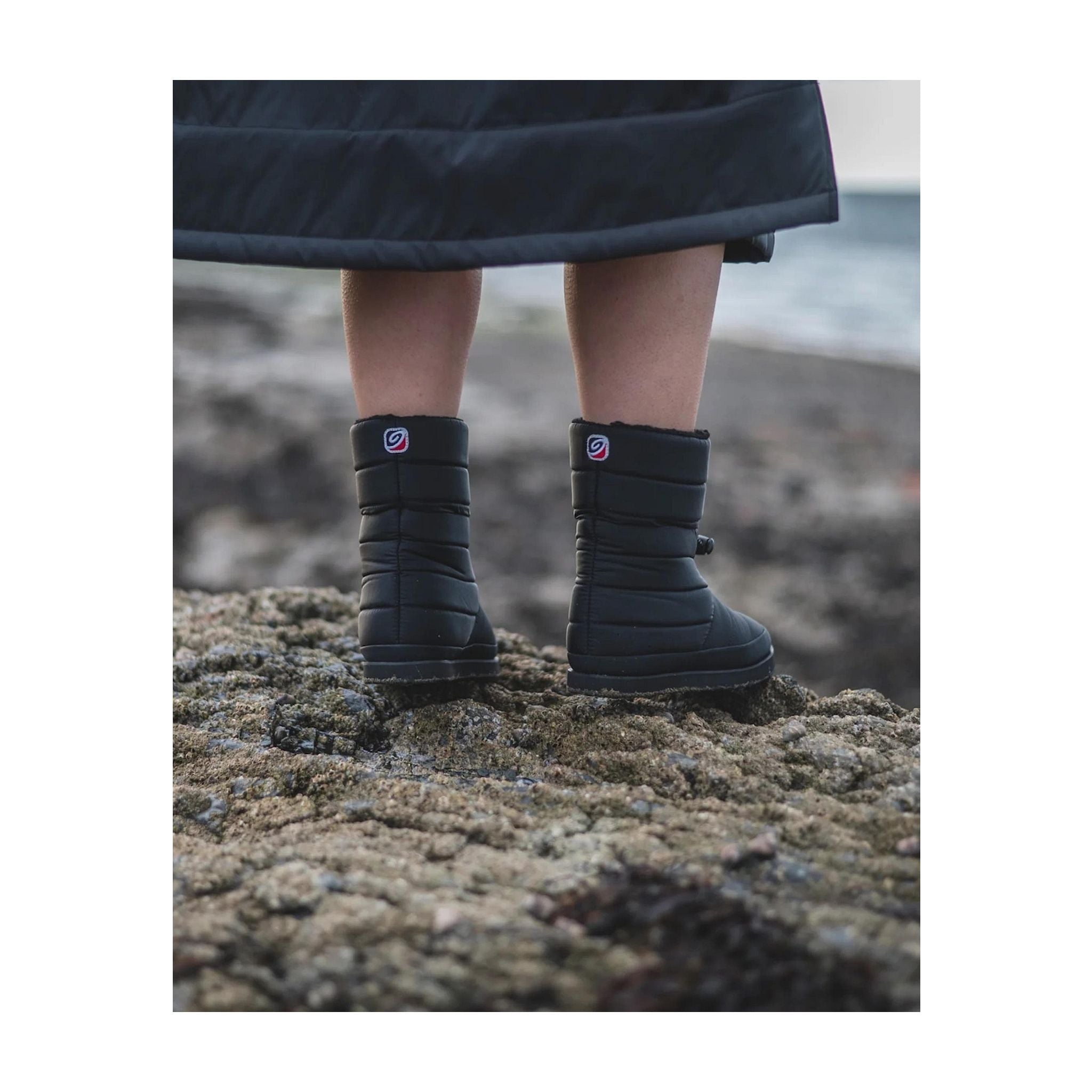 DRYROBE Thermal Boots for Women, Size 42 (UK 8), Black, Adult