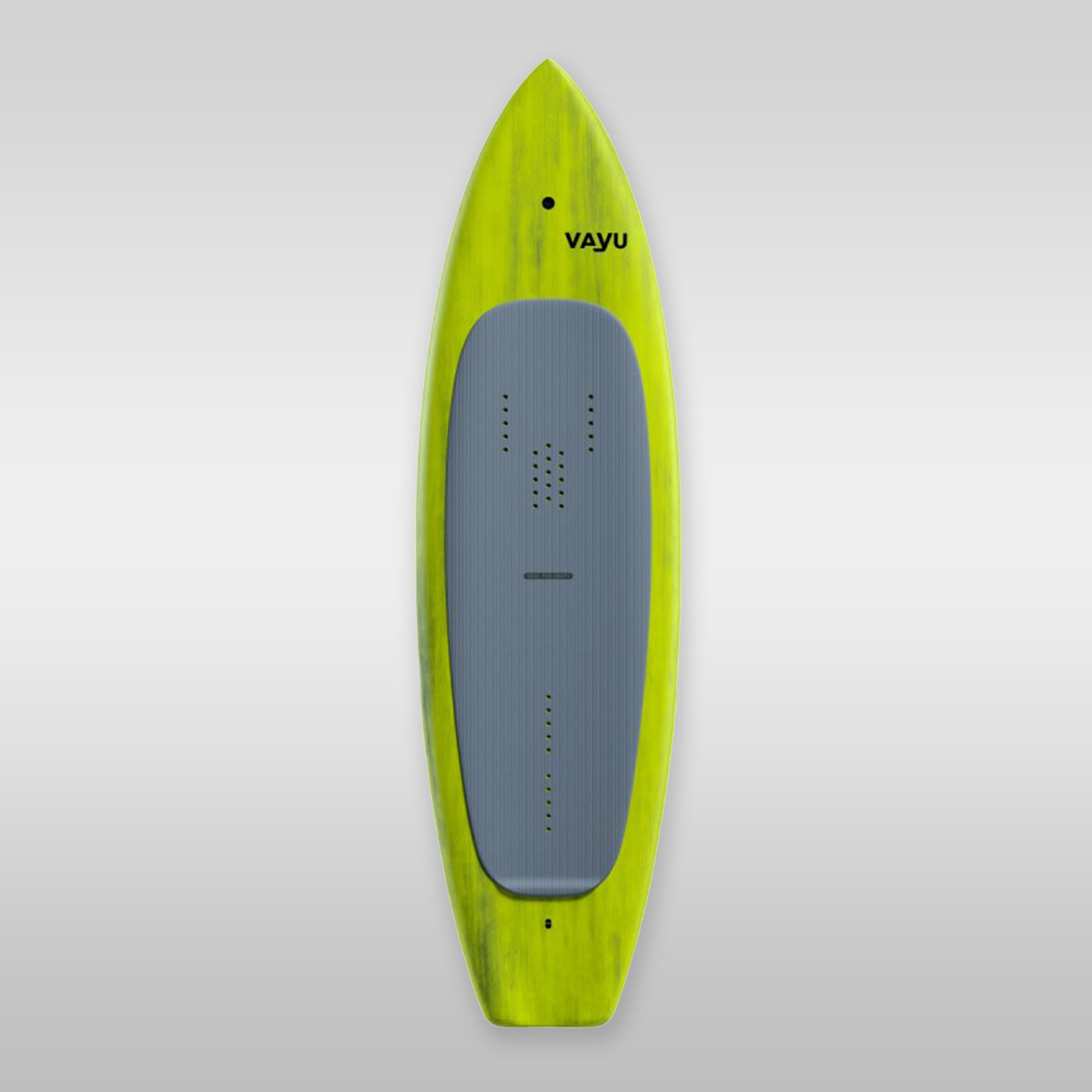 Vayu Midlength Mid Length Vayu Green-Yellow Narrow - no plugs 5'6