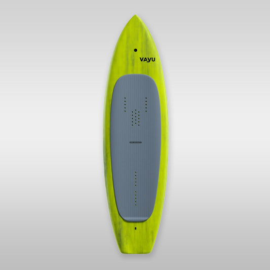 Vayu Midlength Mid Length Vayu Green-Yellow Narrow - no plugs 5'6