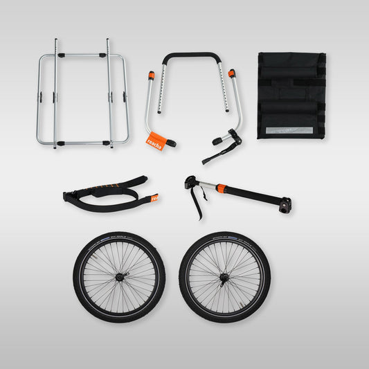 Reacha Bicycle trailer wingfoil wingfoiling bike transportation beach trailer bicycle trailer