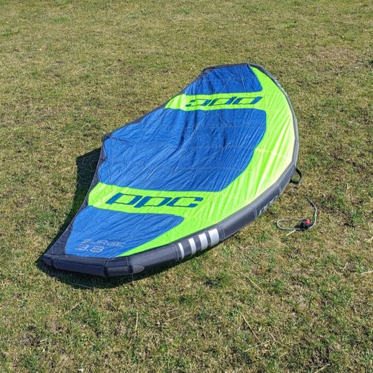 Windsurf wingfoil PPC wing 3.8 m² green used