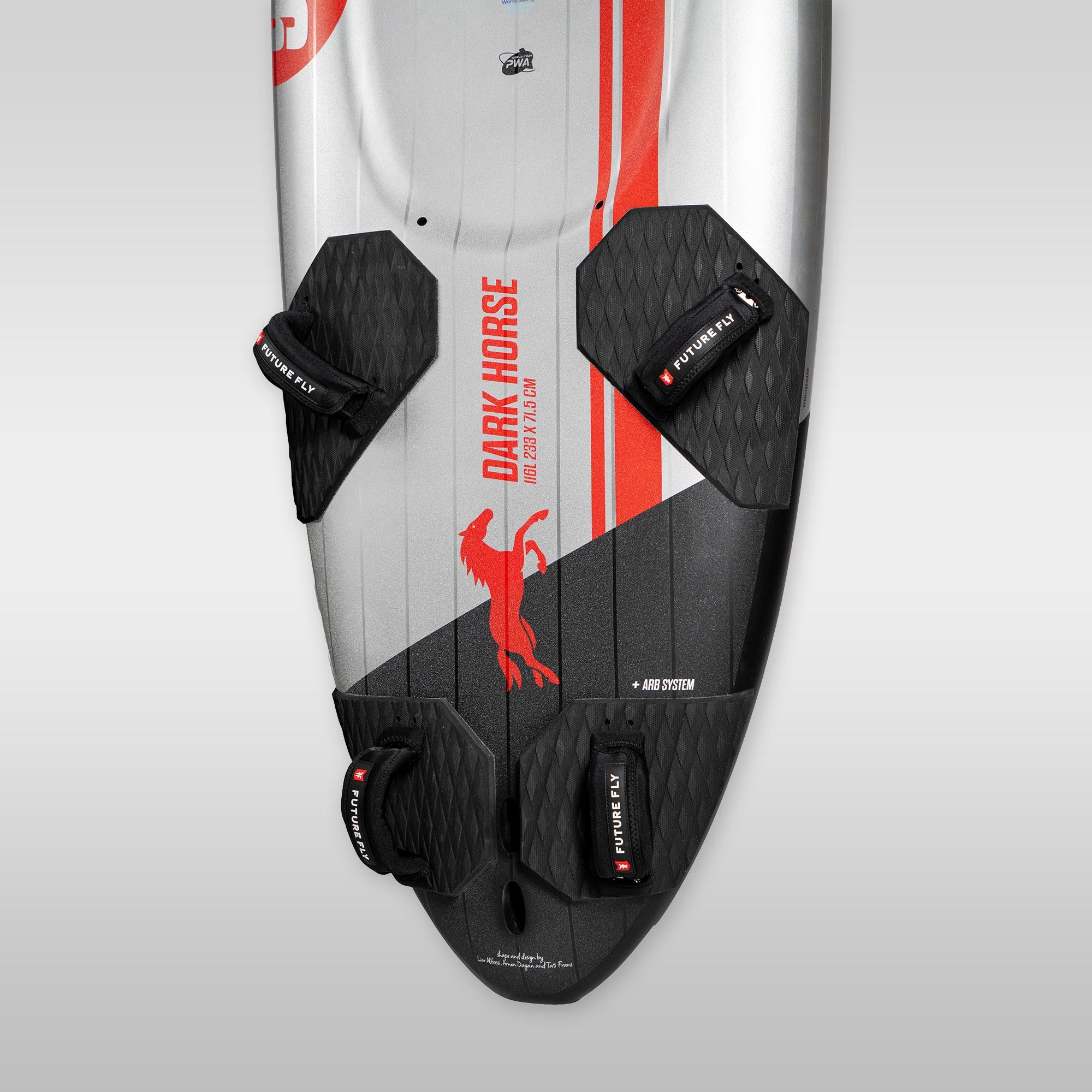 Future Fly Dark Horse 5 Slalom windsurfing board +ARB