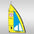 windsurfer-LT by Exocet Defi Wind Segel Sail