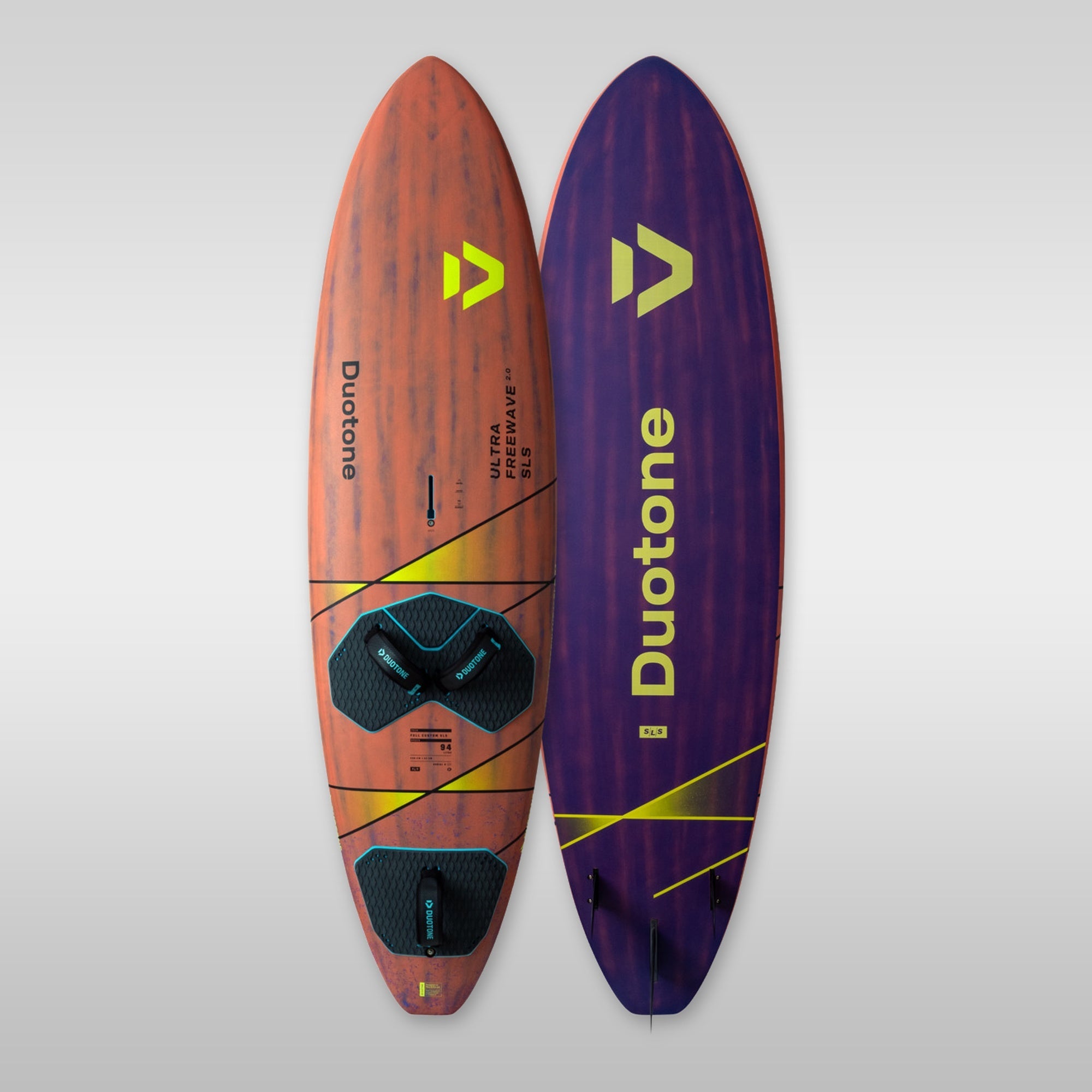duotone duotone ultra freewave 2.0 sls board red 74 L