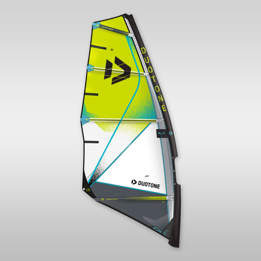 duotone duotone super hero sls segel gelb/grau 3,0 m²