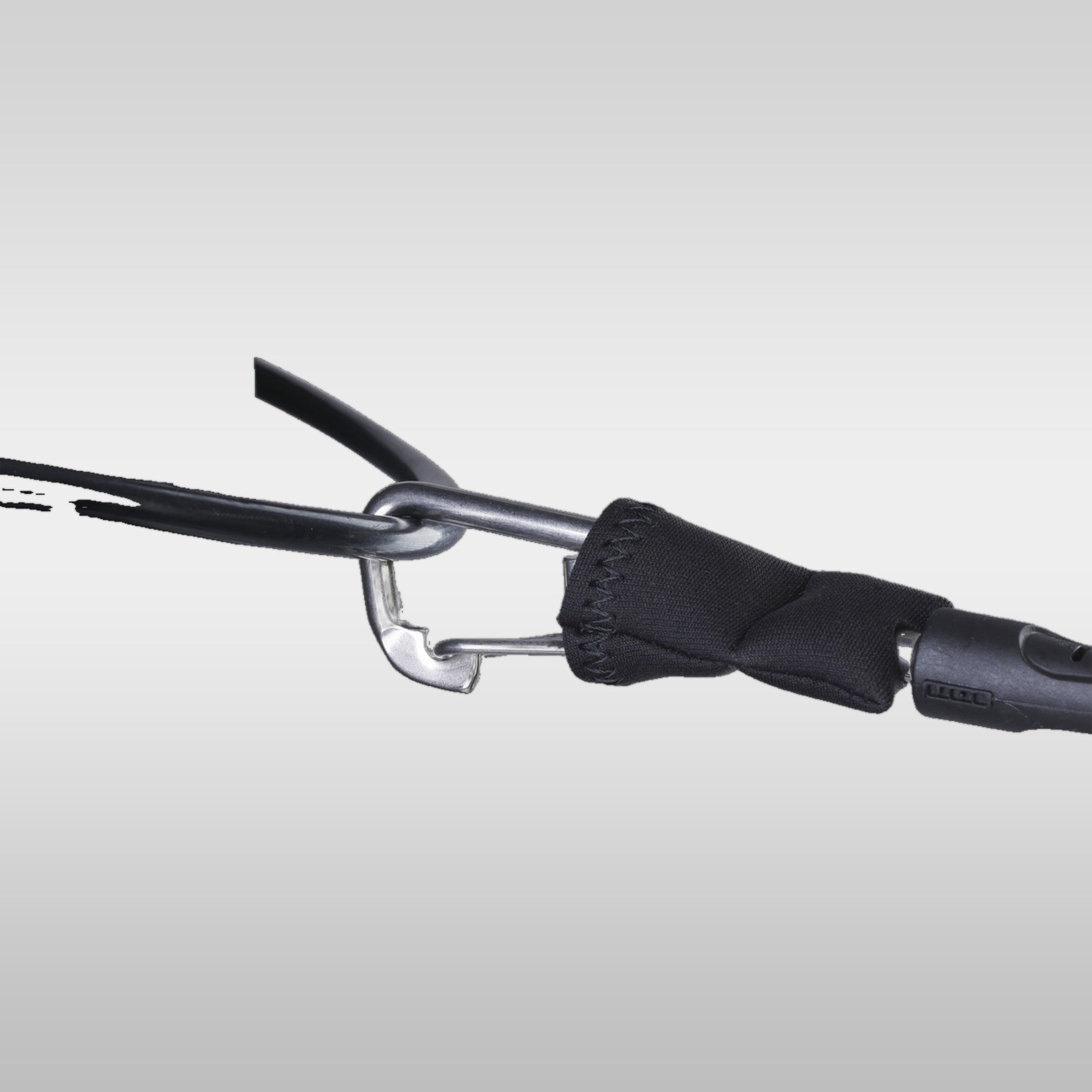 ION Wing Board Leash Core Coiled Carabiner