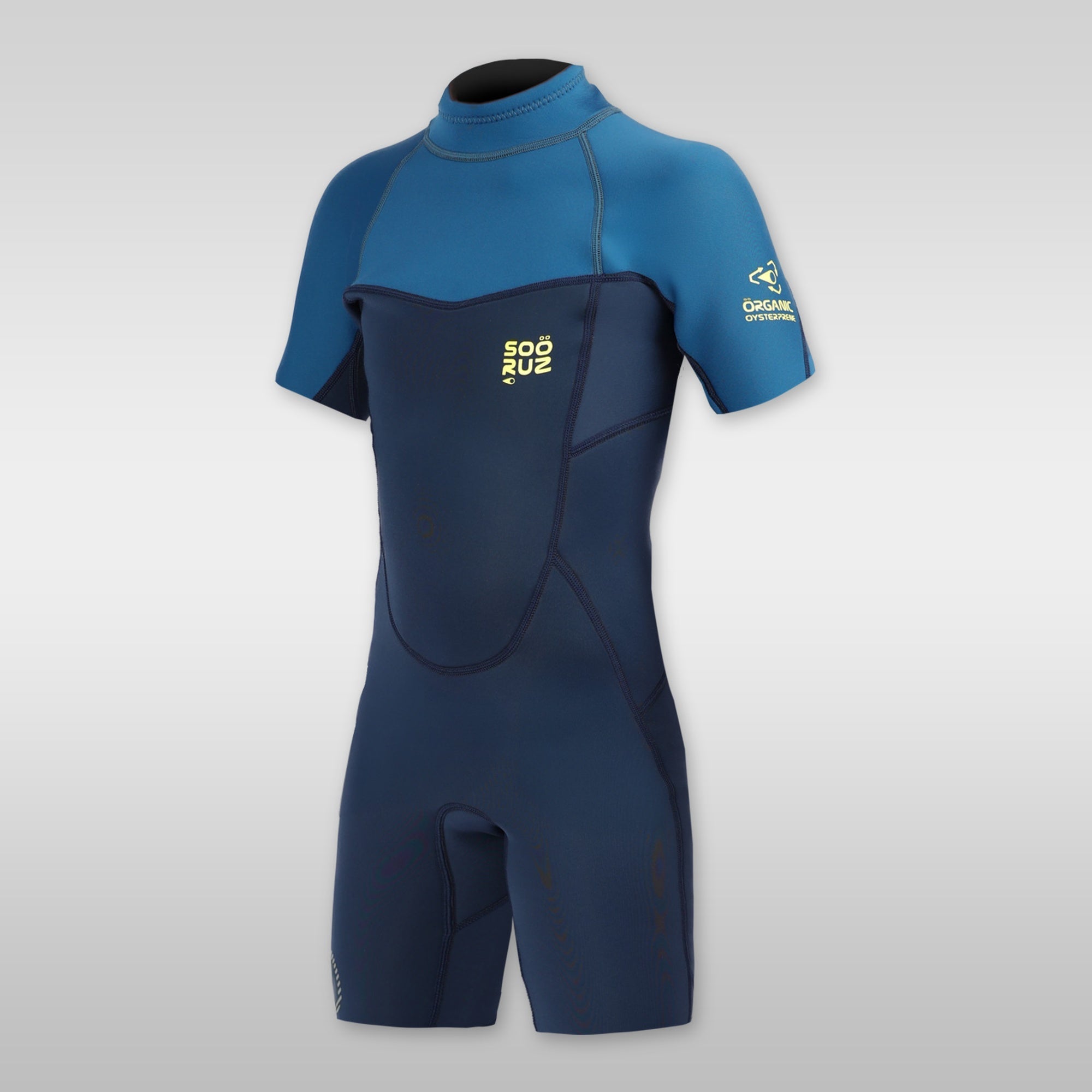soöruz fly navy 2/2mm backzip neopren-shorty kids