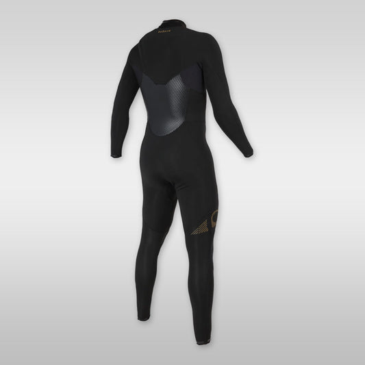 soöruz fighter black 5/4/3mm chestzip neoprenanzug herren