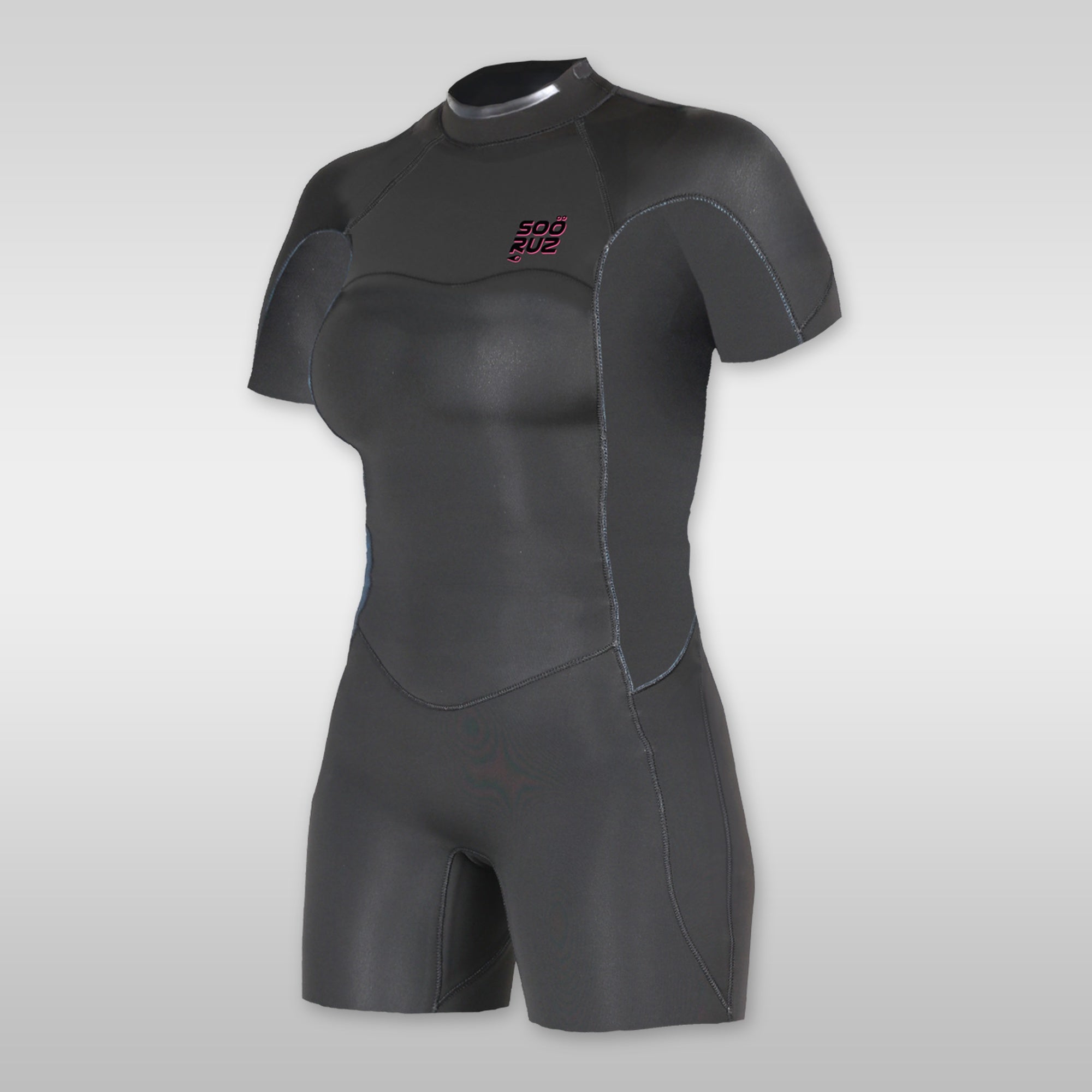 soöruz divine black 2/2mm backzip neopren-shorty damen