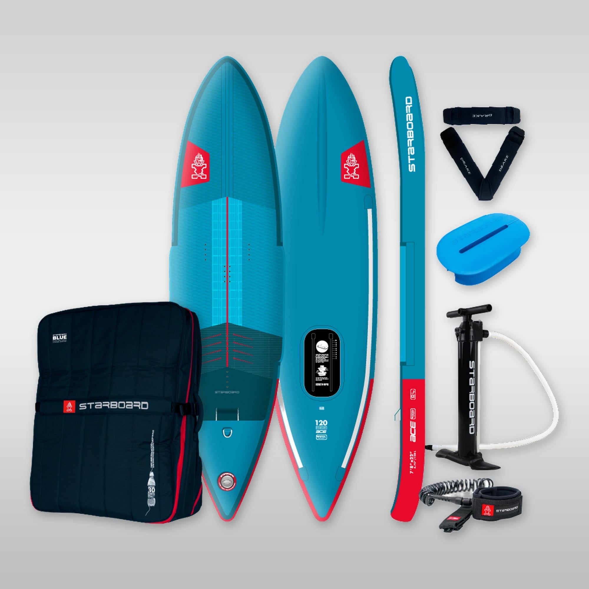 starboard ace air foil foilboard inflatable