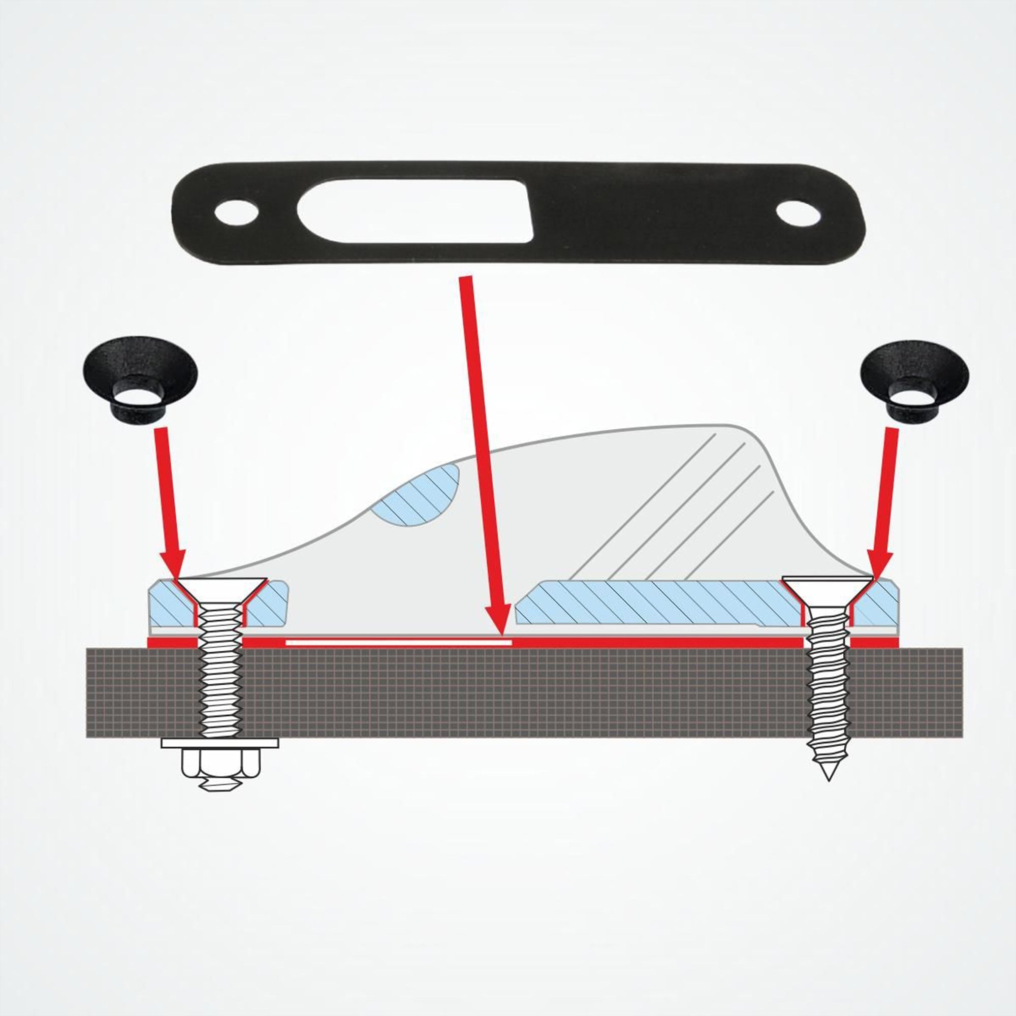 Clamcleat Insulators PT420 PT421 PT422 PT423 PT424 PT425