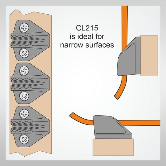 Clamcleat Cl215 Cleat line lock clamp windsurf boating