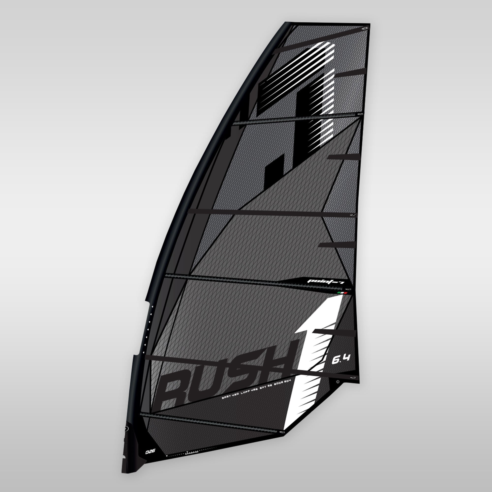 windsurfing freeride sail point-7 rush-1 2026