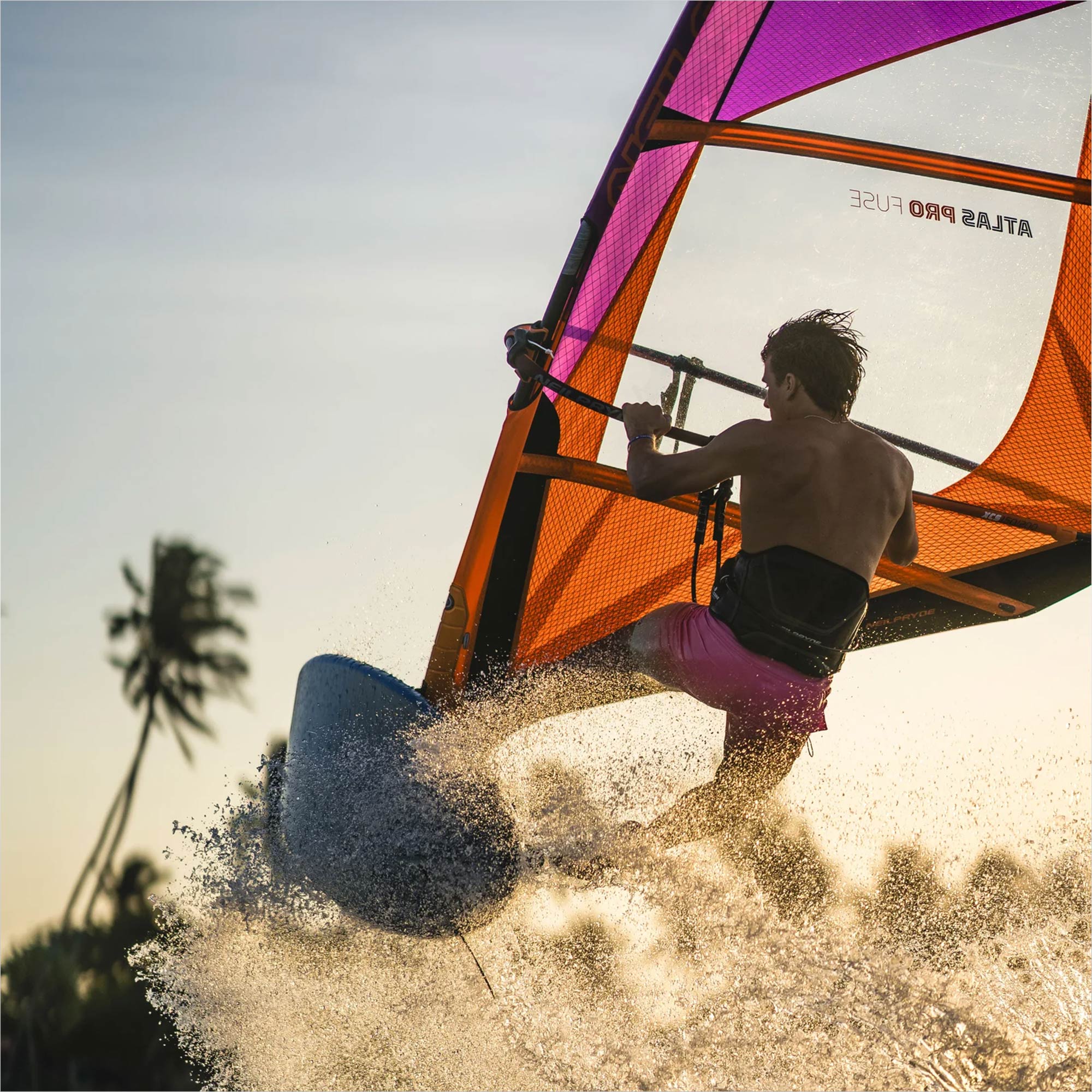 Neilpryde windsurfing windsurf sail 2025 atlas pro fuse wave