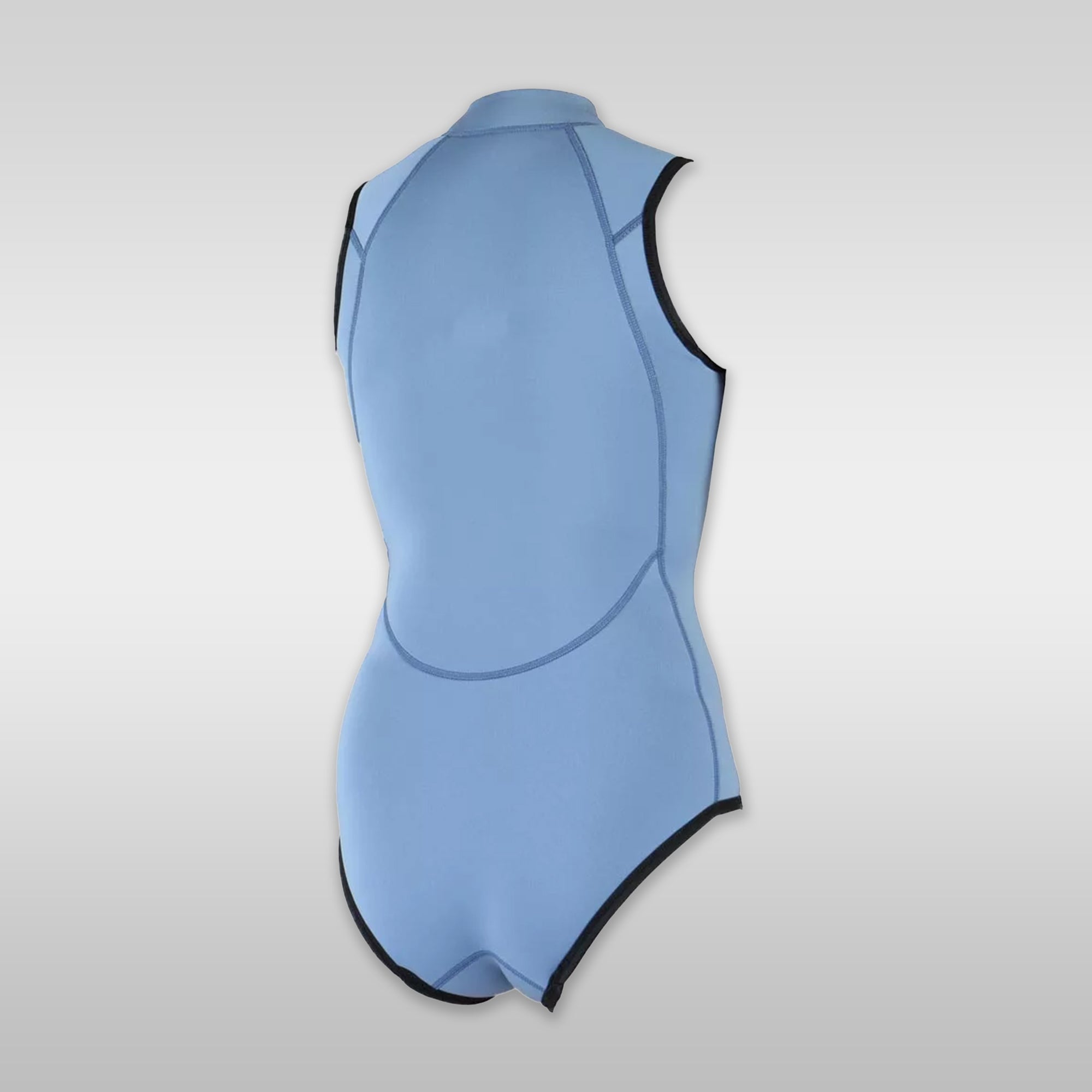 Surf shop windsurf shop Soöruz Neoprene Wetsuit Women Body Front-Zip Organic Oysterprene Blue