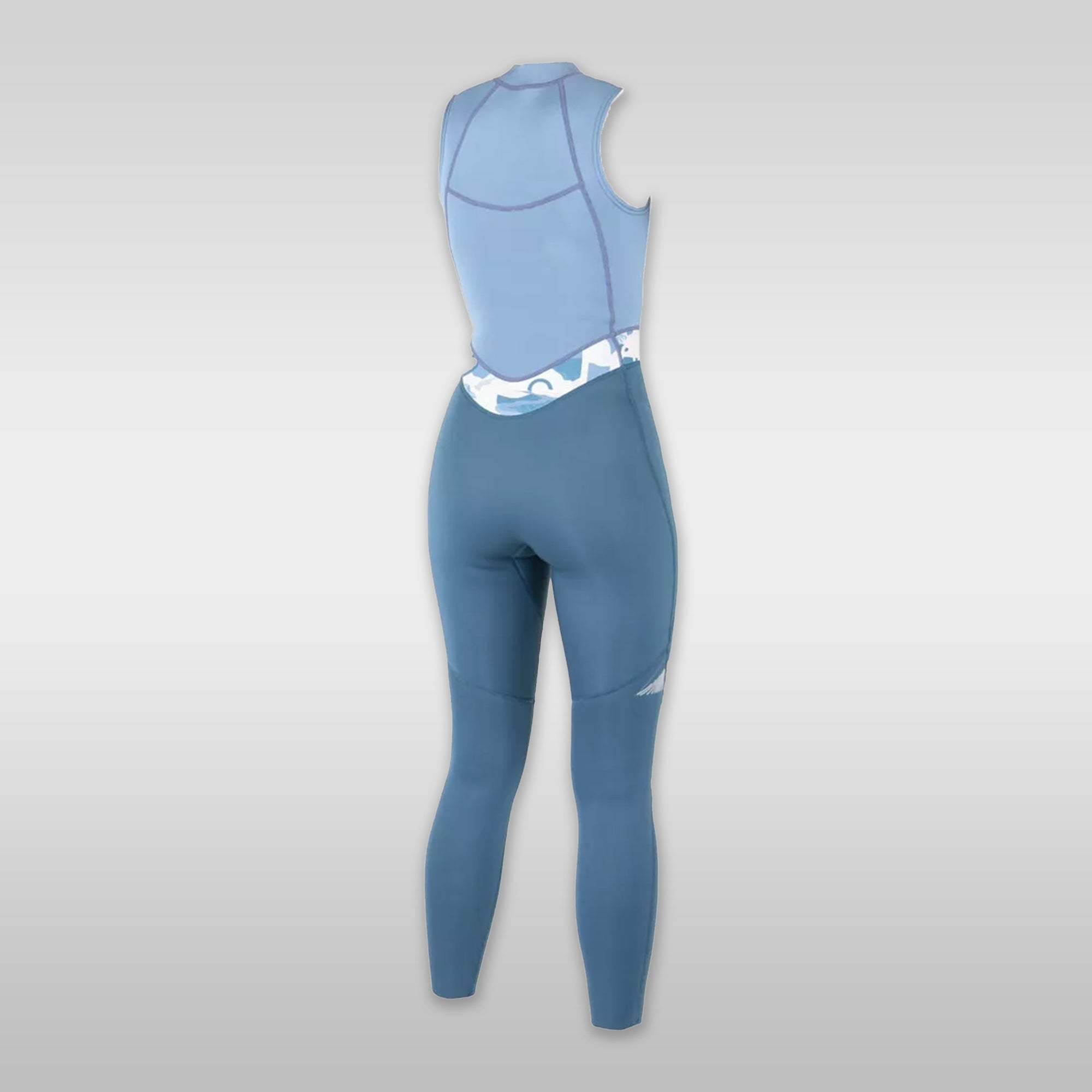 Surf shop windsurf shop Soöruz Neoprene Wetsuit Women Semidry Long John Front Zip Blue