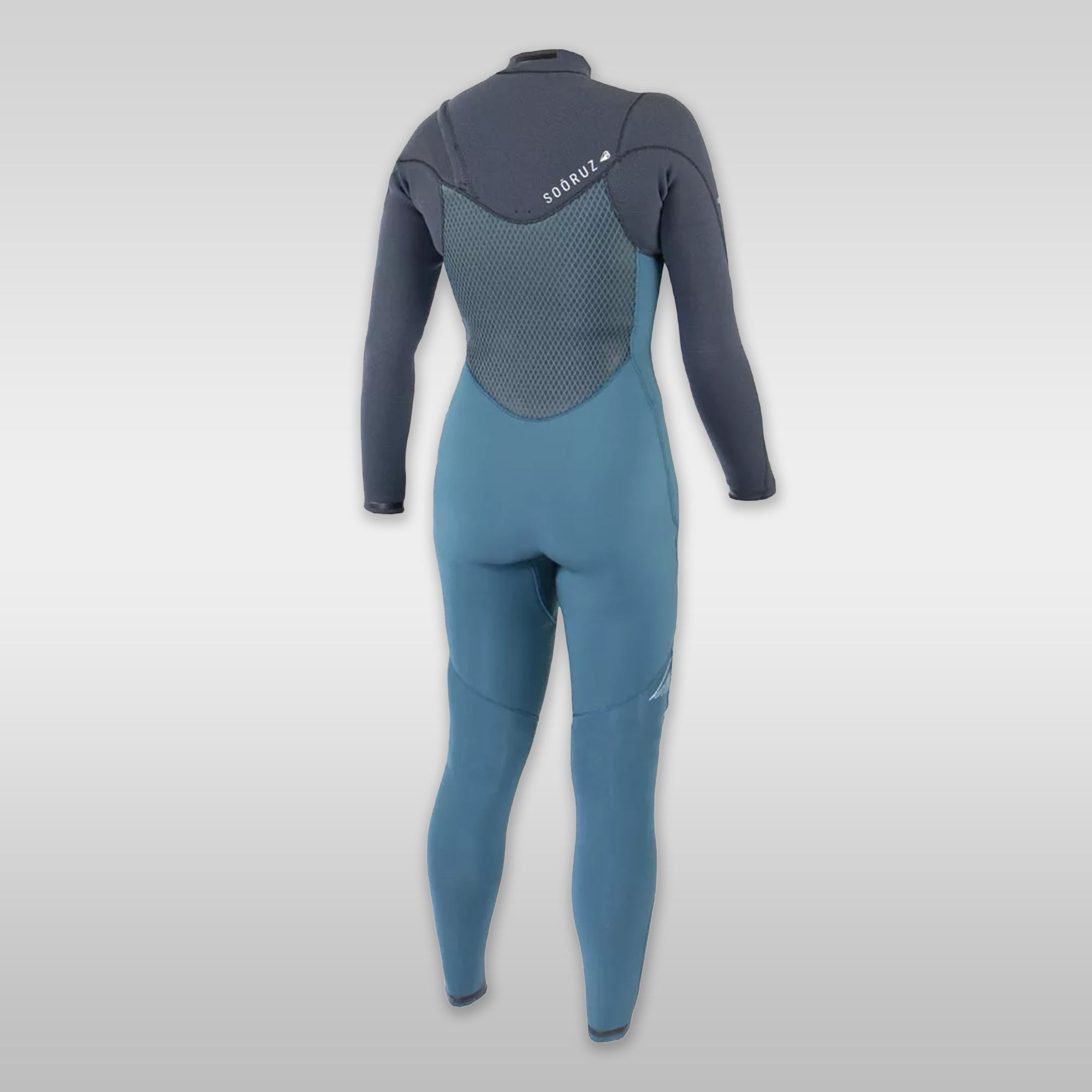 Surf shop windsurf shop Soöruz Neoprene Wetsuit Women Fullsuit GURU-PRO Front-Zip Organic Oysterprene Blue
